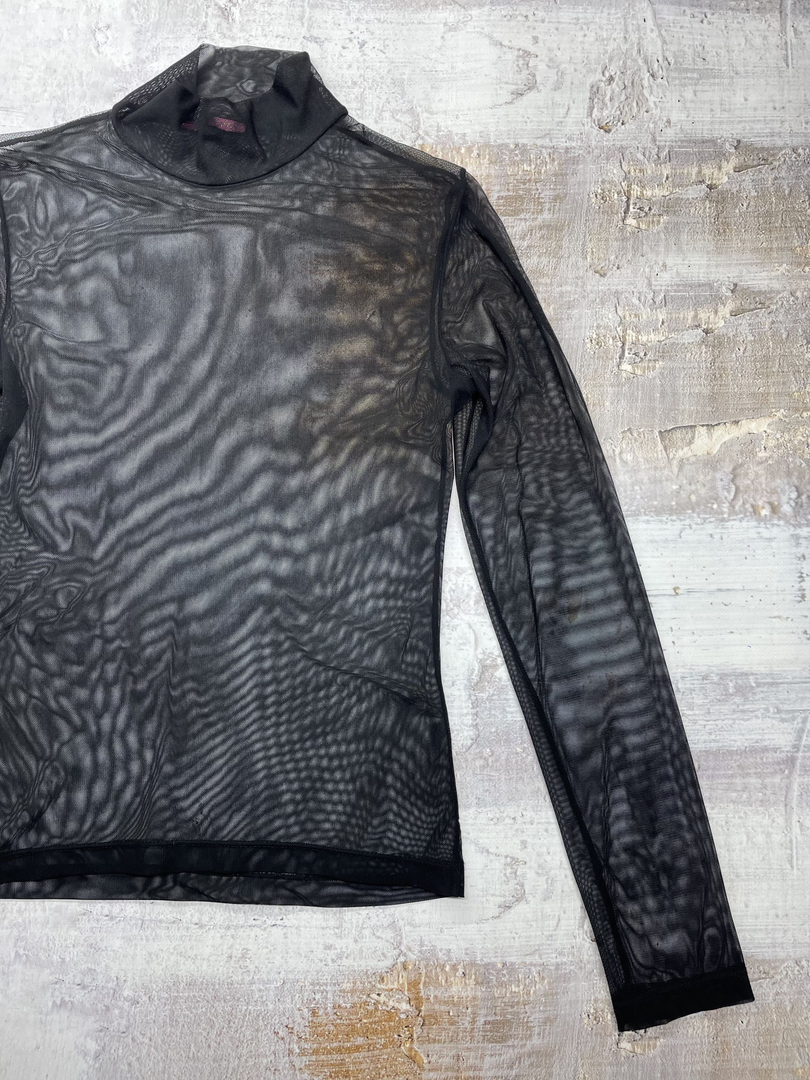 Vintage Vintage Mesh Turtleneck Women’s Size S Size S / US 4 / IT 40 - 3 Thumbnail