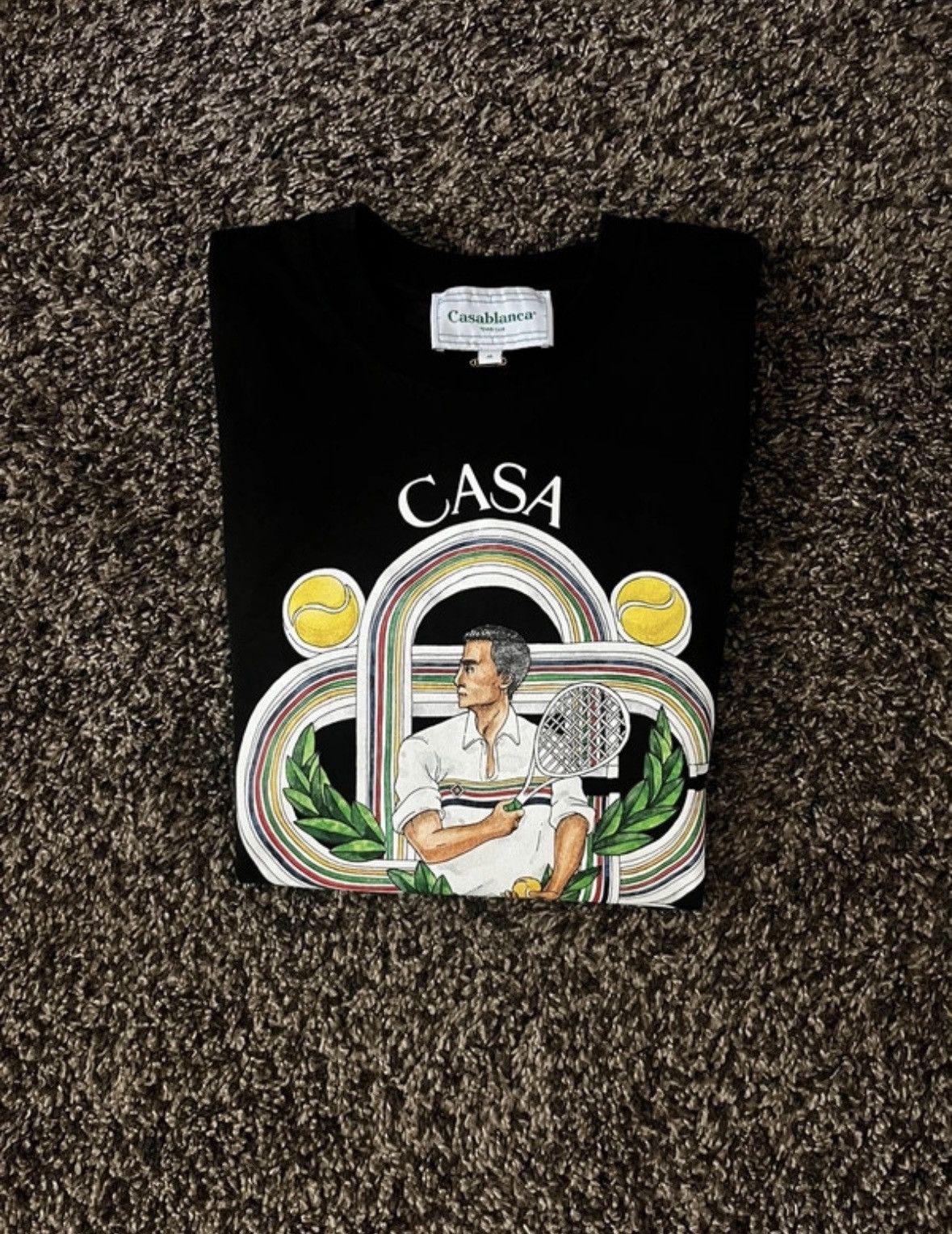 Casablanca Casablanca - Le Joueur Noir M Size US M / EU 48-50 / 2 - 2 Thumbnail
