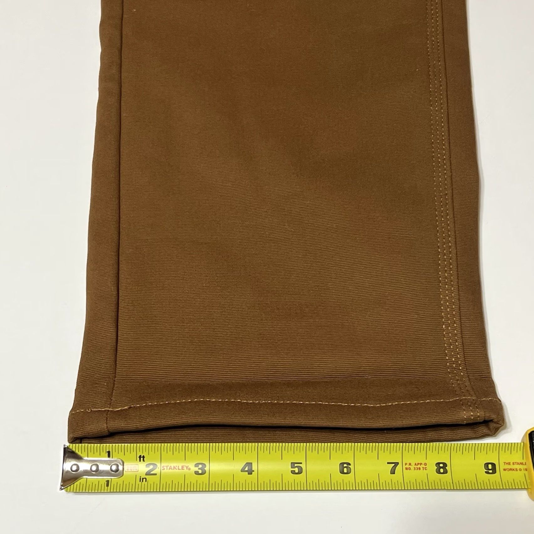 Vintage Berkley Jensen Carpenter Pants Men 38x32 Brown Fleece Lined NWT Casual Travel 5-Pocket Relaxed Straight Size US 38 / EU 54 - 7 Thumbnail