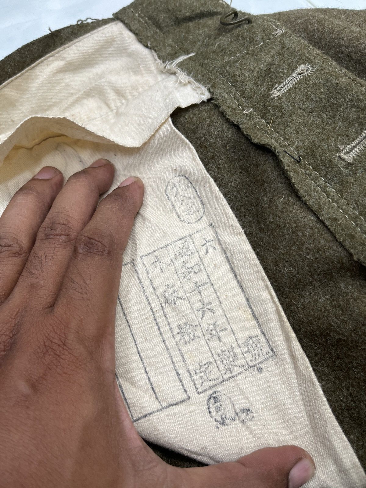 Vintage 🔥🔥🔥ARCHIVE VINTAGE 40’s JAPANESE MILITARY PANTS Size US 31 - 10 Thumbnail