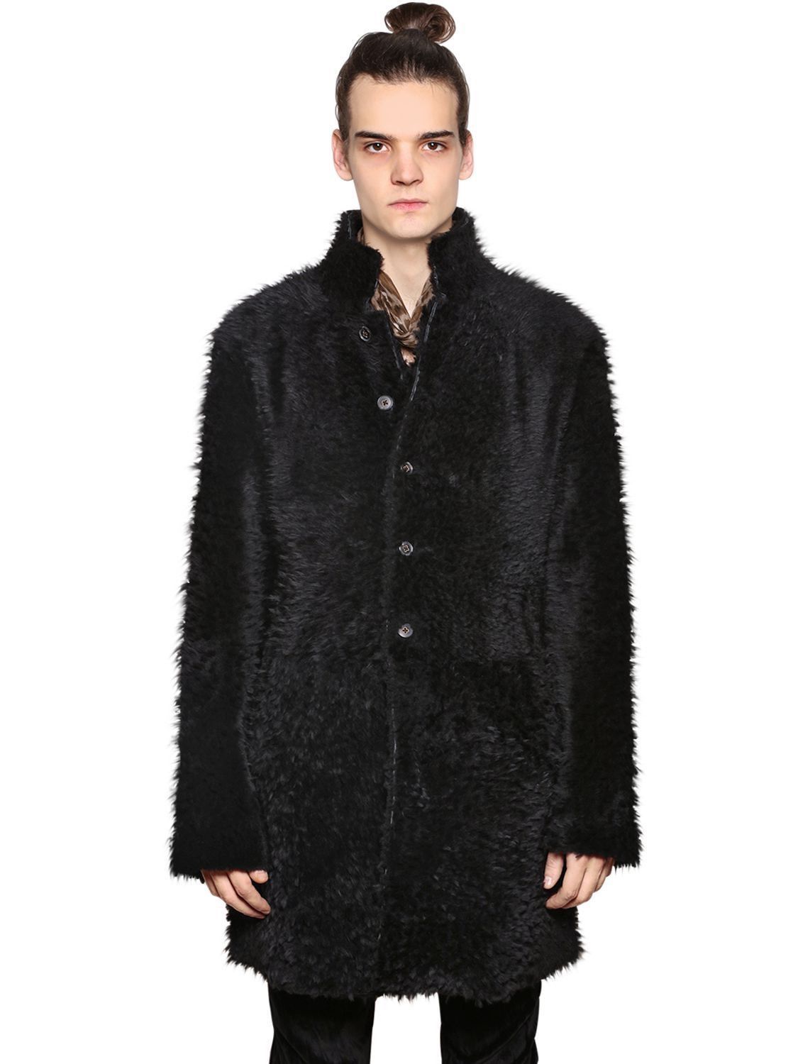 John Varvatos Shaggy Shearling Coat. 48 Size US M / EU 48-50 / 2 - 1 Thumbnail
