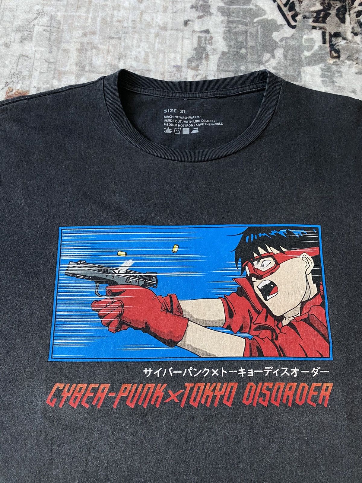 Anime Akira Cyber Punk Tokyo Disorder Manga Tee Size US XL / EU 56 / 4 - 4 Thumbnail