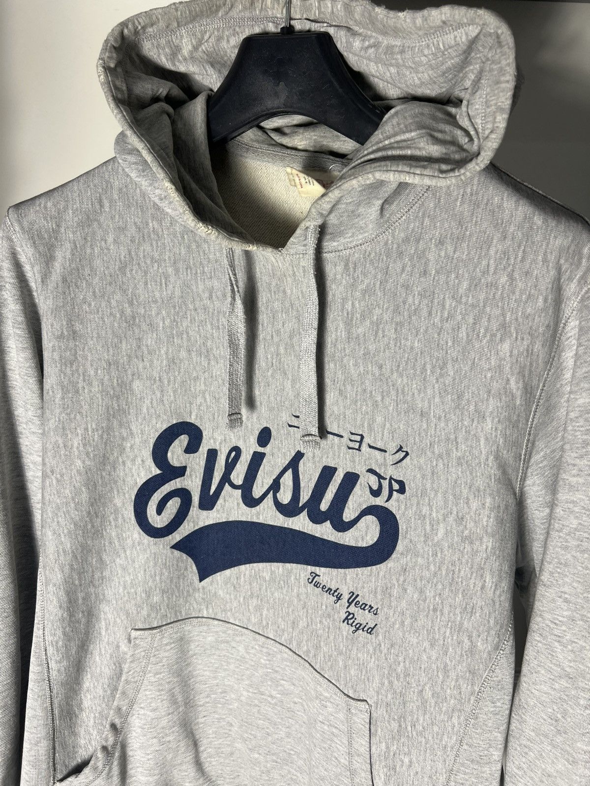 Evisu × Vintage VERY RARE EVISU TOKYO JAPAN STYLE HOODIE DESIGNER Y2K 90s Size US M / EU 48-50 / 2 - 3 Thumbnail