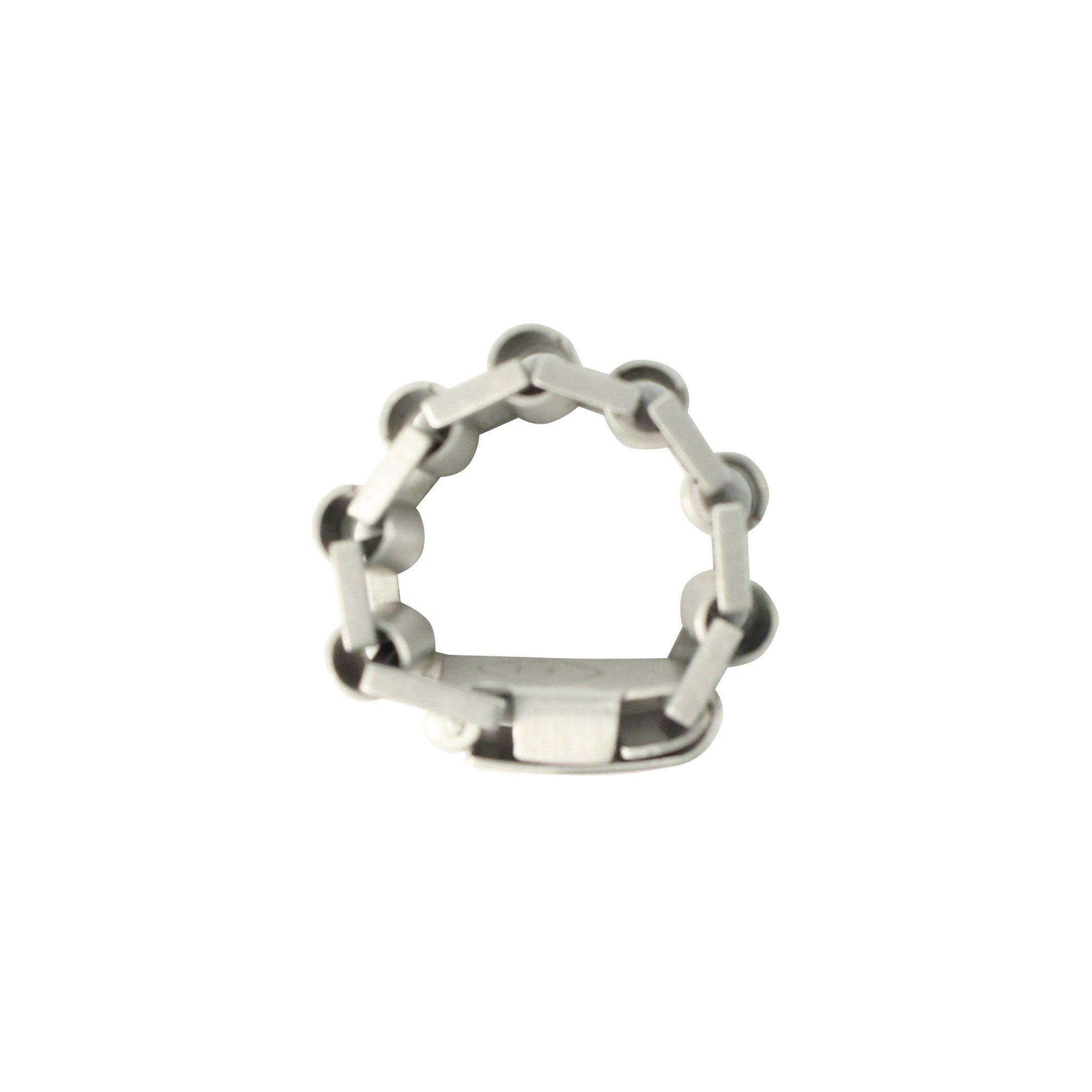 Maison Margiela Maison Margiela 4 Stitch Ring Silver No. 11 | Grailed
