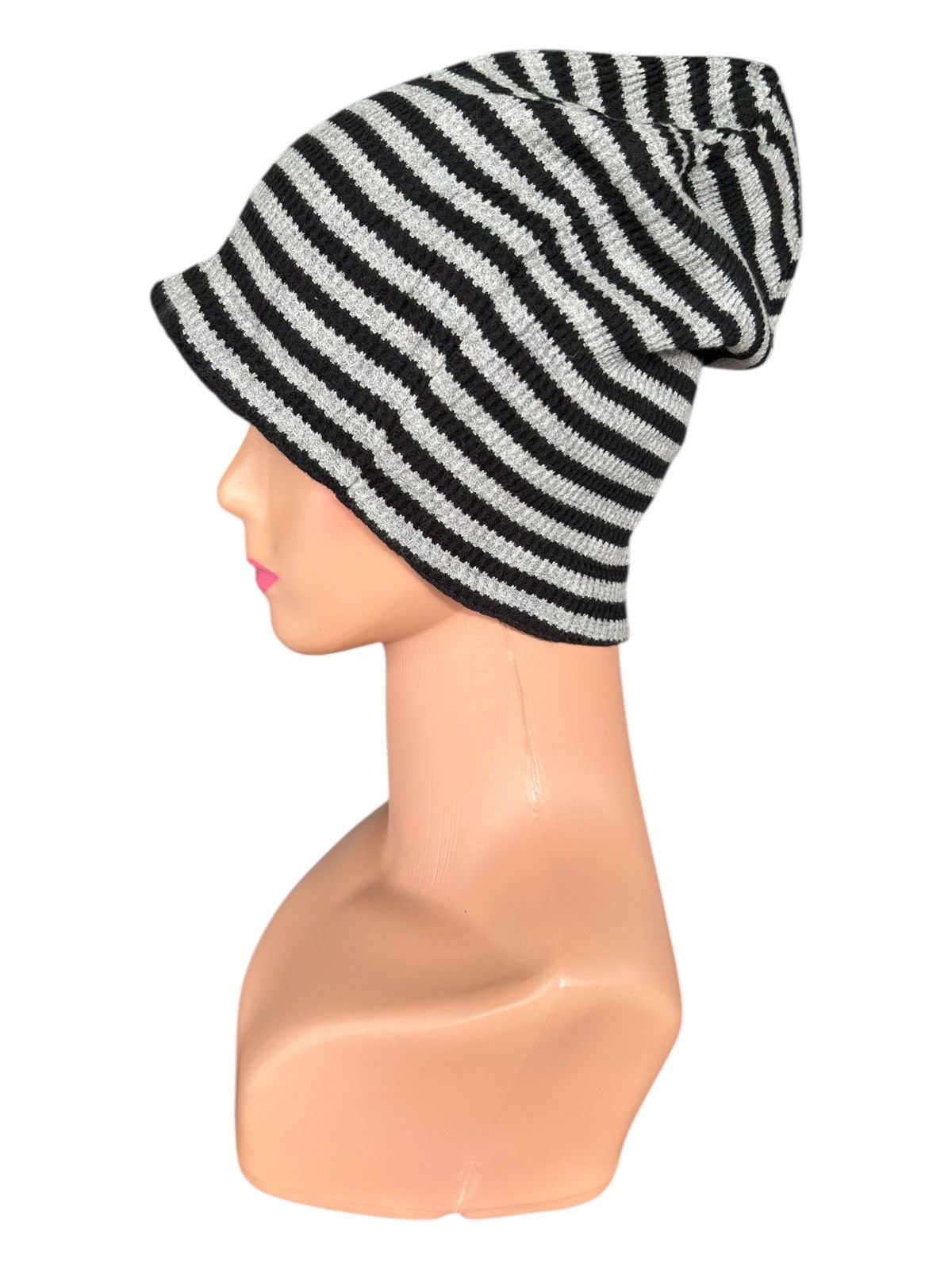 Japanese Brand × Kapital × Vintage Stripe Japanese Style Beanie Hats Size ONE SIZE - 1 Thumbnail