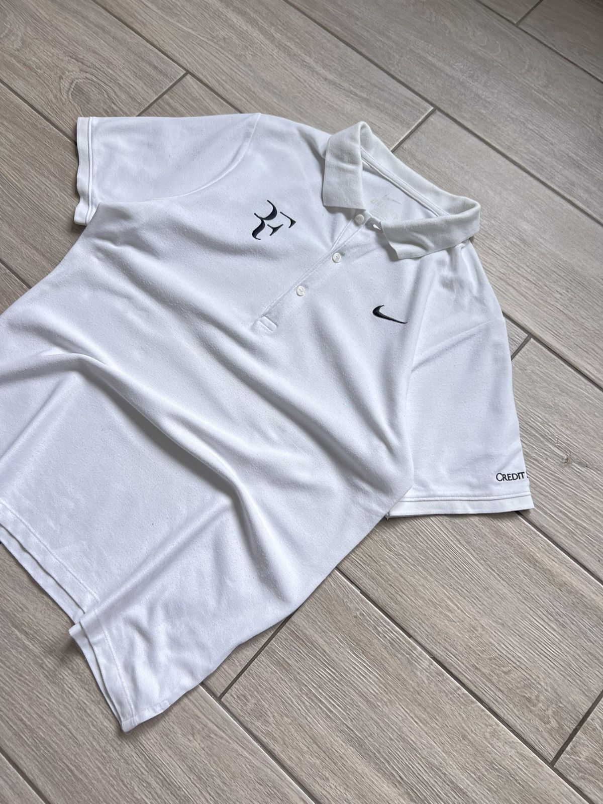 Nike Nike RF Roger Federer White Polo Size US M / EU 48-50 / 2 - 3 Thumbnail