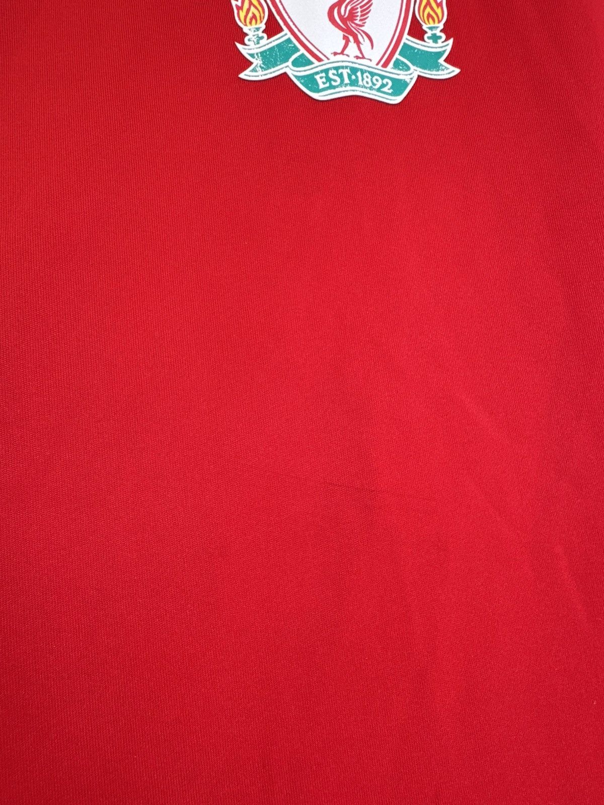 Adidas Liverpool 2009-2010 Soccer Training Jersey Football Shirt Size US L / EU 52-54 / 3 - 14 Thumbnail