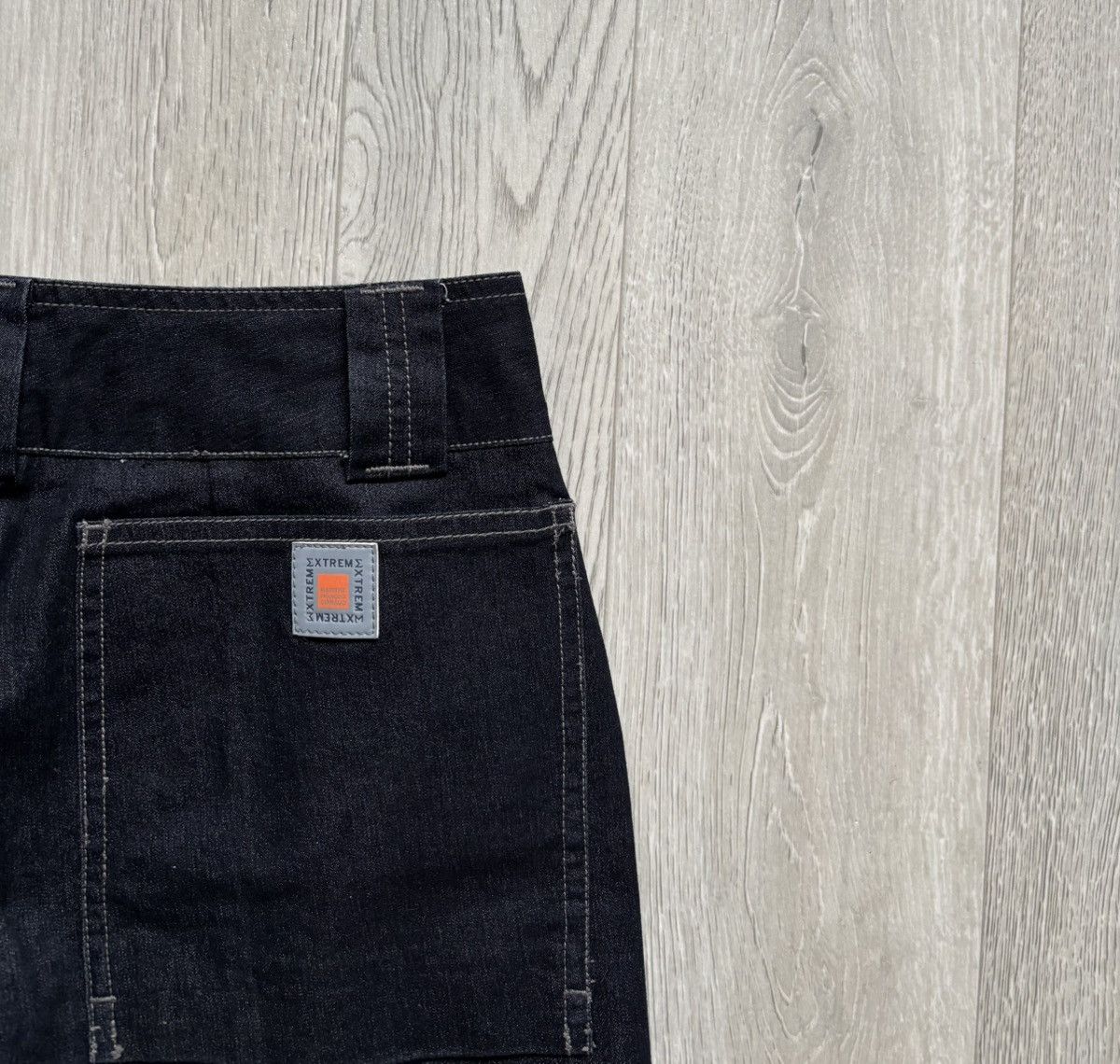 Le Grande Bleu (L.G.B.) × Marithe + Francois Girbaud Archive Marithe Francois Girbaud Jeans Extreme Vintage Size 28" / US 6 / IT 42 - 6 Thumbnail