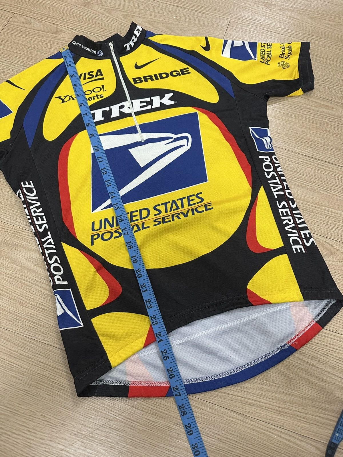 Nike Vintage Nike USPS Trek Lance Armstrong Tour de France Jersey Size US M / EU 48-50 / 2 - 22 Thumbnail