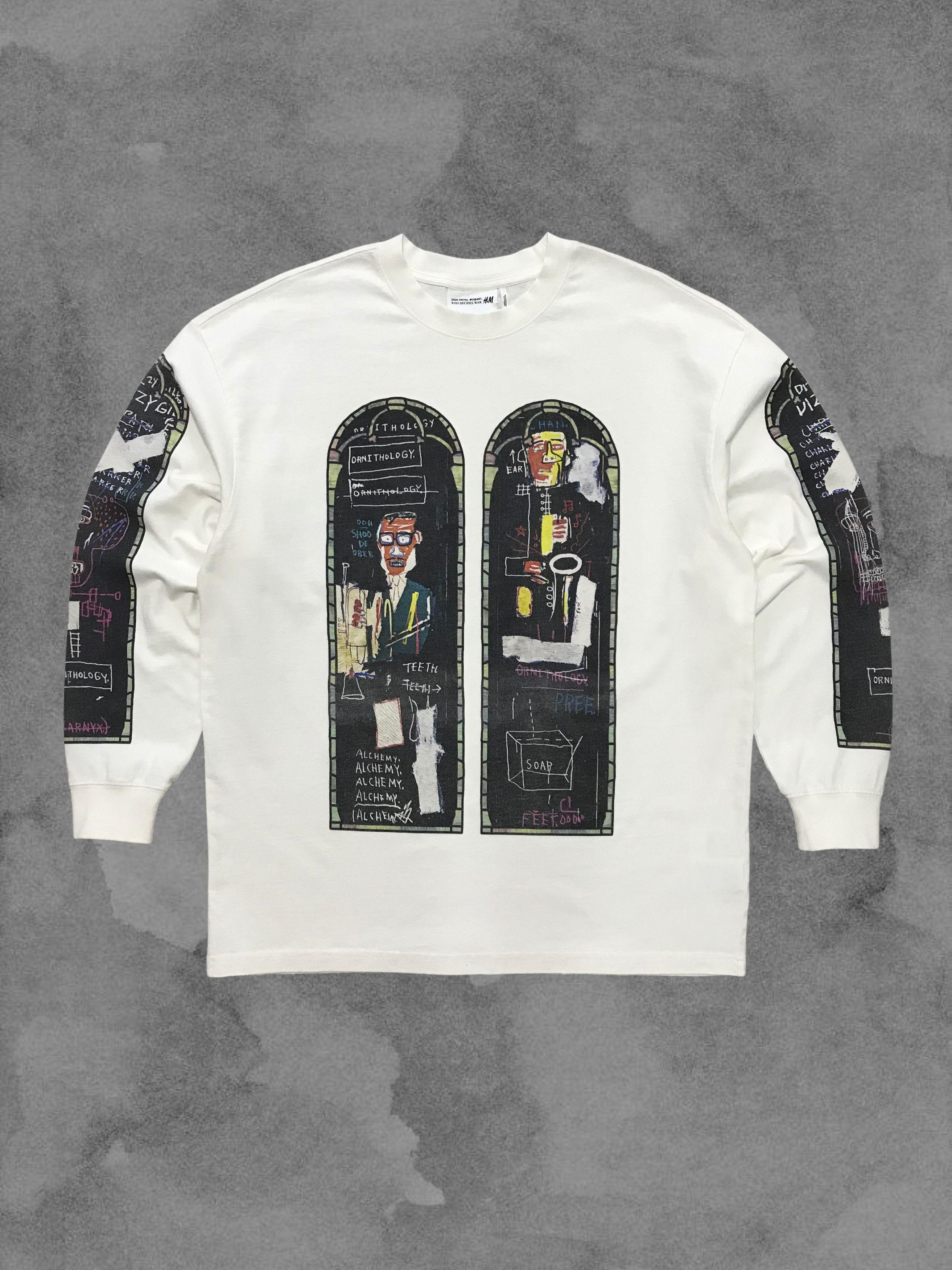 Jean-Michel Basquiat Who Decides War H&M Long Sleeve T-Shirt