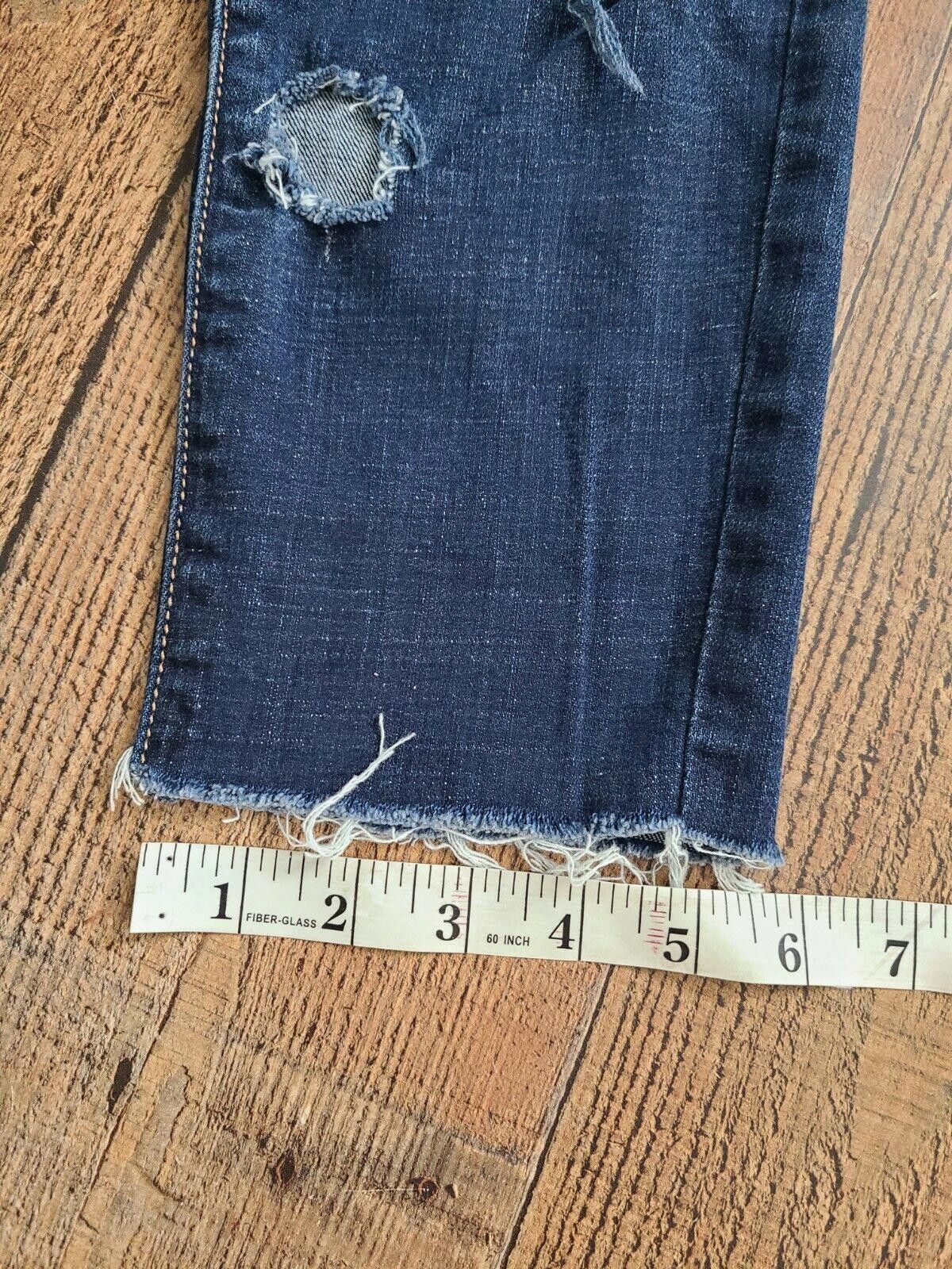 Designer American Eagle Jegging Super Stretch 4 Distressed Size 27" / US 4 / IT 40 - 8 Thumbnail