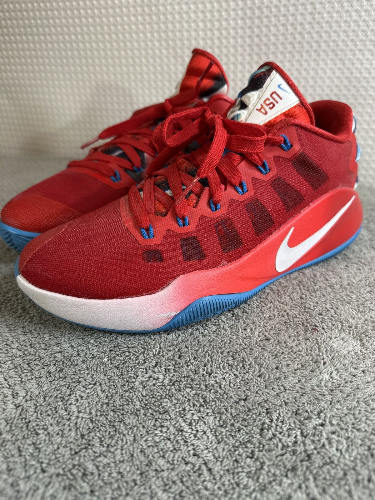Nike Nike HYPERDUNK 2016 LOW 'USA' Size US 9 / EU 42 - 1 Thumbnail