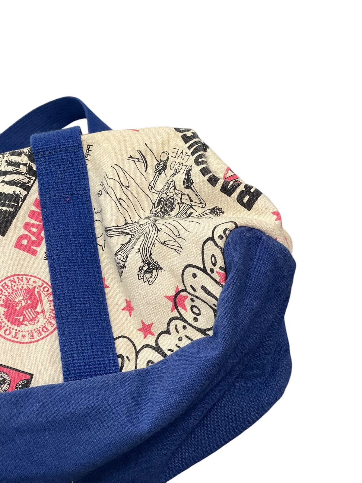 Hysteric Glamour Hysteric Glamour Ramones Boston Bag Cotton Canvas 9🟩 Size ONE SIZE - 7 Thumbnail