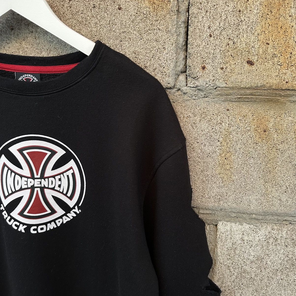Independent Truck Co. Vintage Independent Sweatshirt Big Logo Band SK8 Custom 00s Size US L / EU 52-54 / 3 - 10 Thumbnail