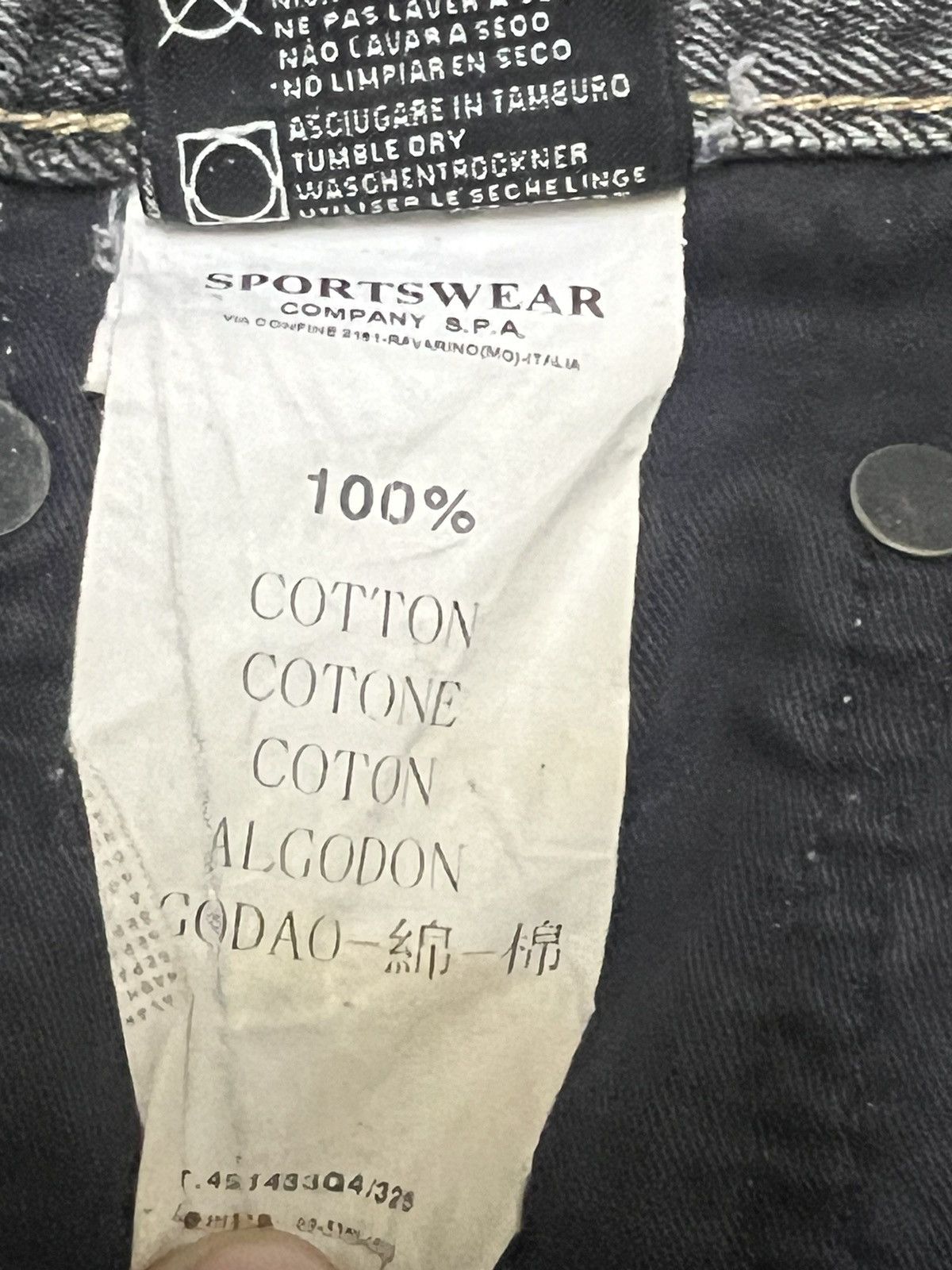Stone Island Stone Island Very Rare kurabo denims faded black Size US 33 - 11 Thumbnail