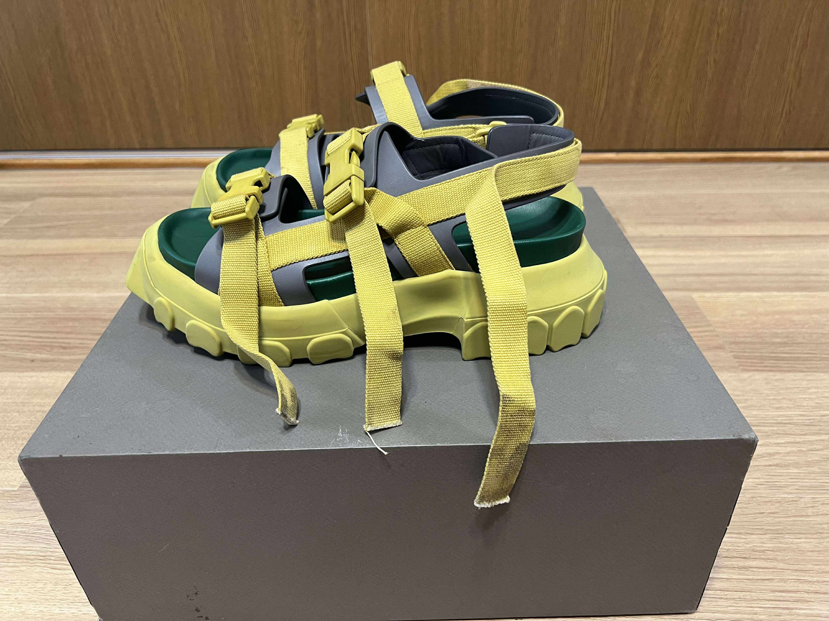 【関税＆送料込み】Rick Owens Sandals Rick Owens Tractor Sandals | Grailed