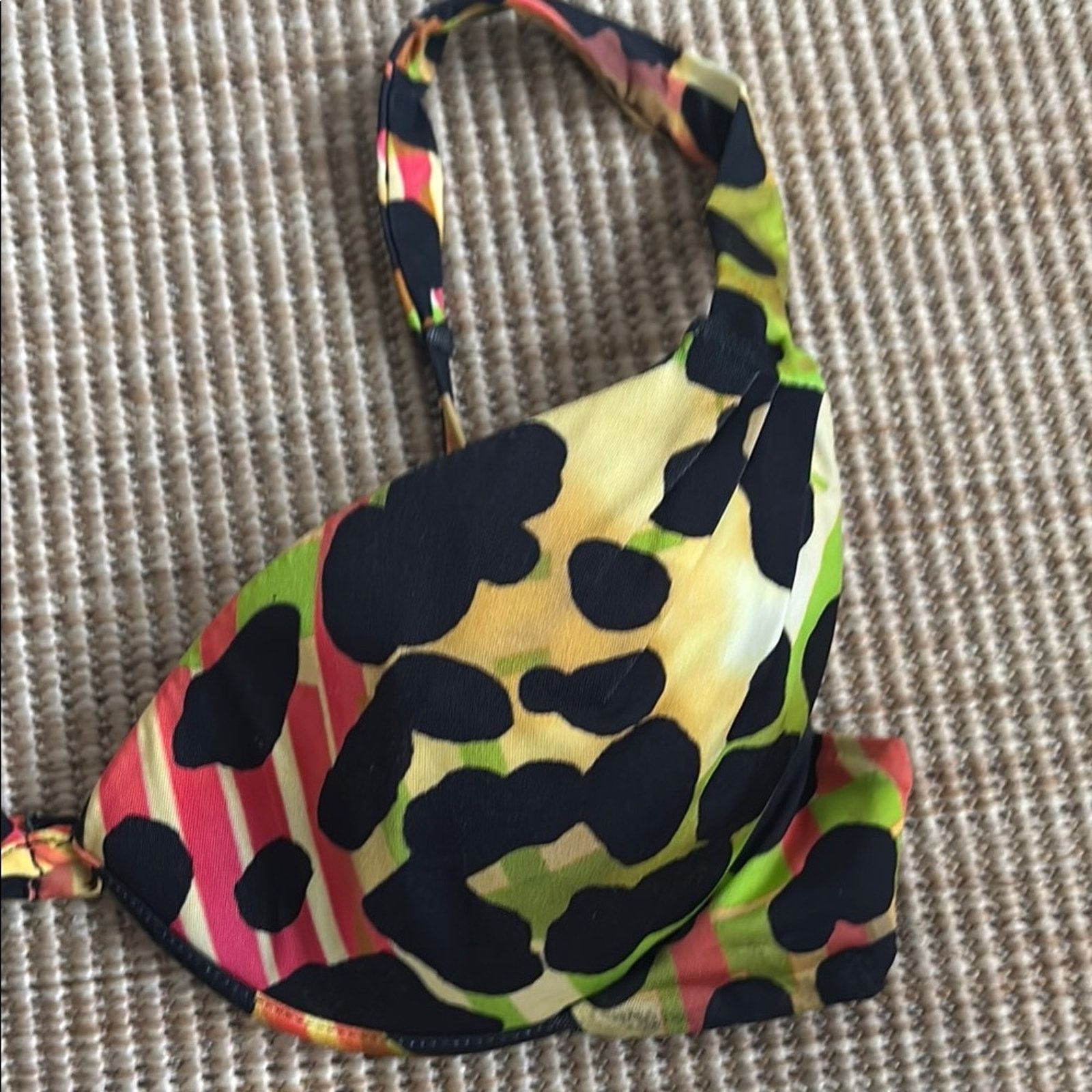 Blumarine NWT Blumarine Multicolor Leopard Print Bikini Size S Size ONE SIZE - 8 Thumbnail