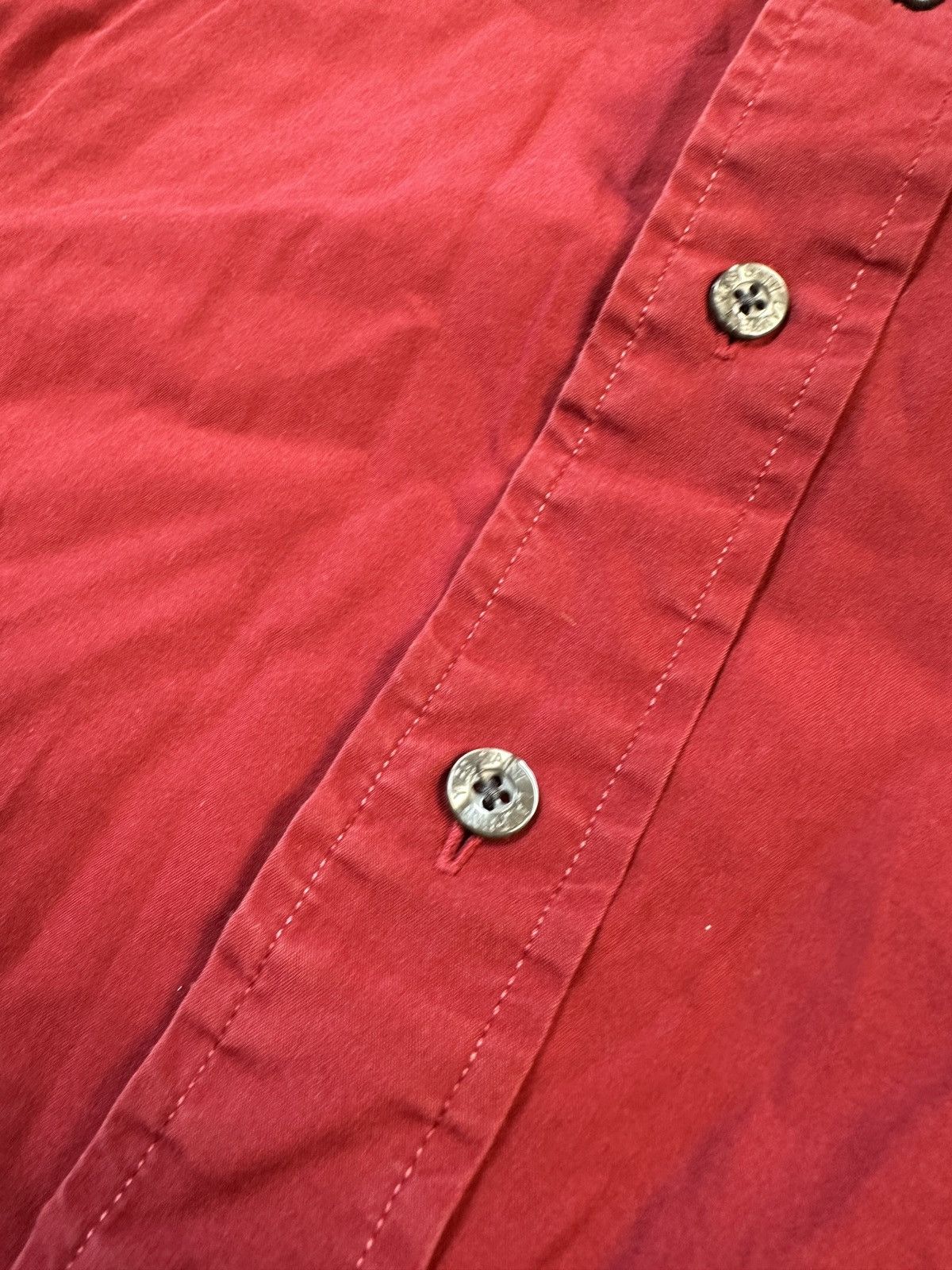 Vintage × Yves Saint Laurent Y2K Vintage Yves Saint Laurent YSL Logo Shirt Button Up Rare Size US M / EU 48-50 / 2 - 3 Thumbnail