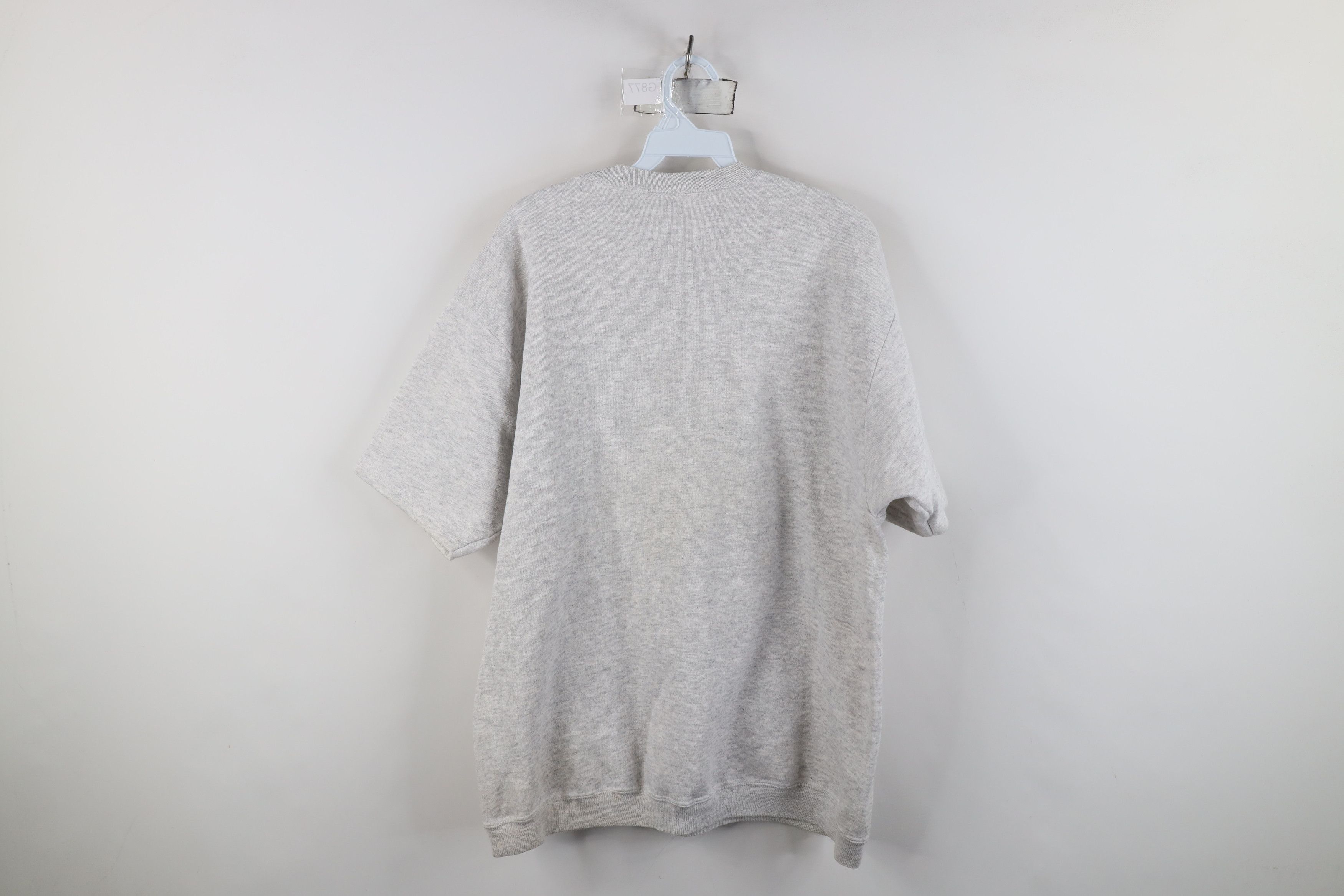 Vintage Vintage 90s Streetwear Short Sleeve Crewneck Sweatshirt USA Size XL / US 12-14 / IT 48-50 - 10 Thumbnail