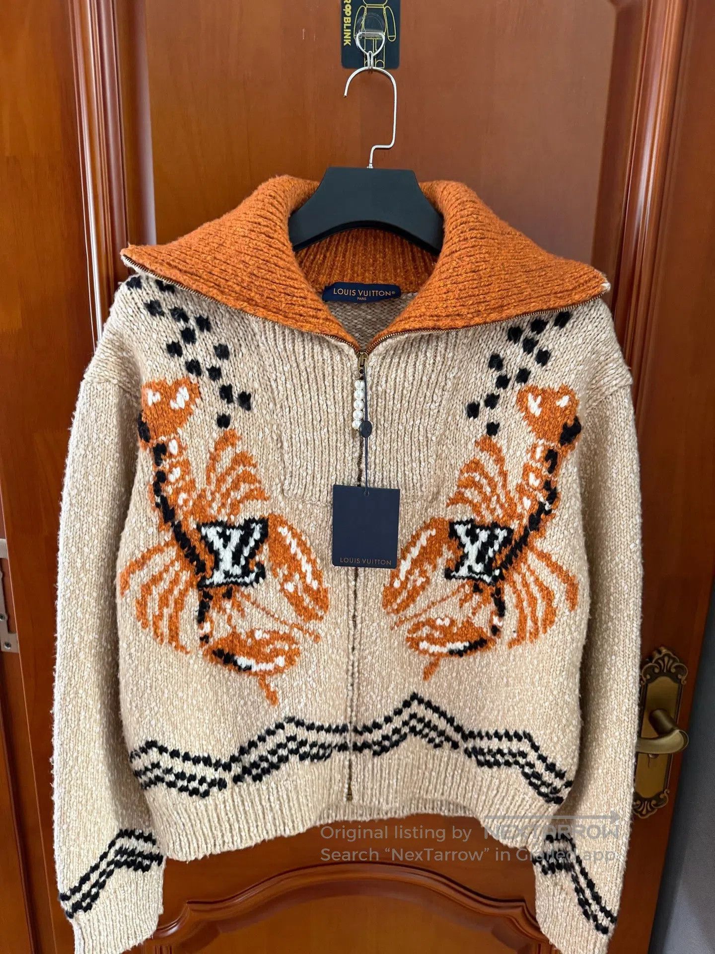 Louis Vuitton Louis Vuitton Lobster Knit Zipper Jacket| Size US M / EU 48-50 / 2 - 1 Thumbnail