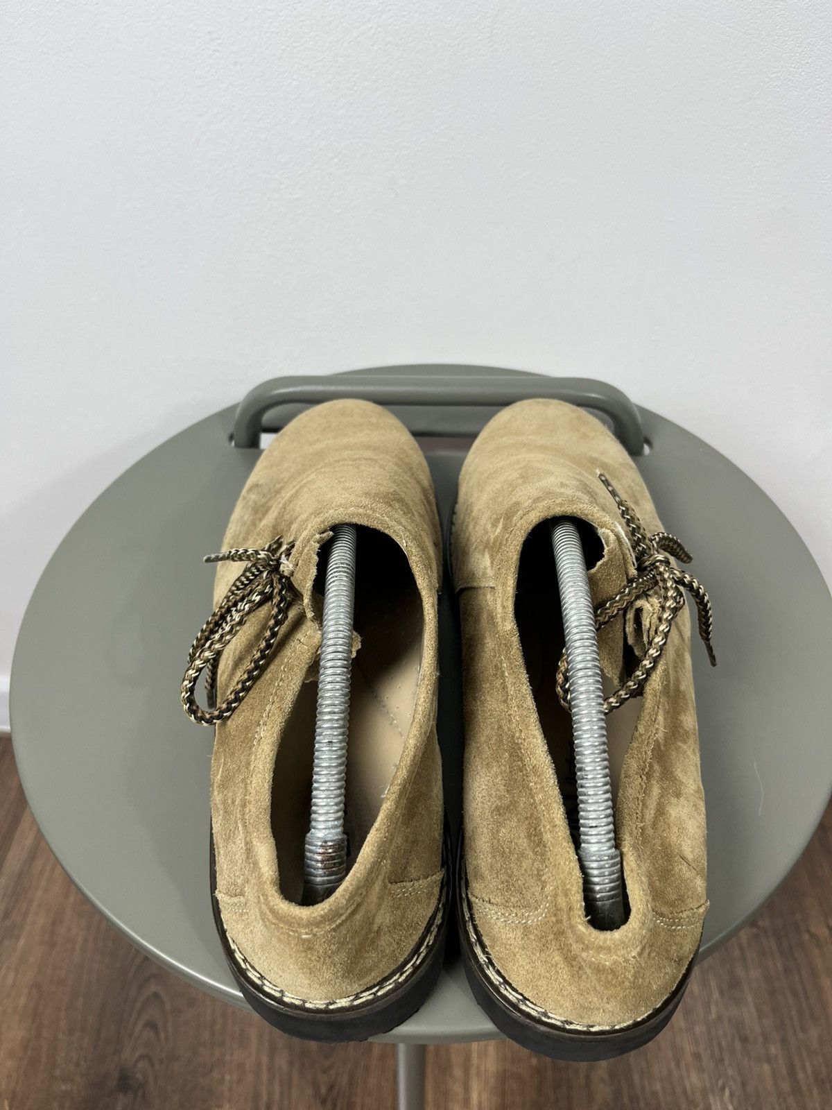 Other Alpin Suede Leather Shoes Beige Size 46 EU Chunky Sole Size US 12 / EU 45 - 9 Thumbnail