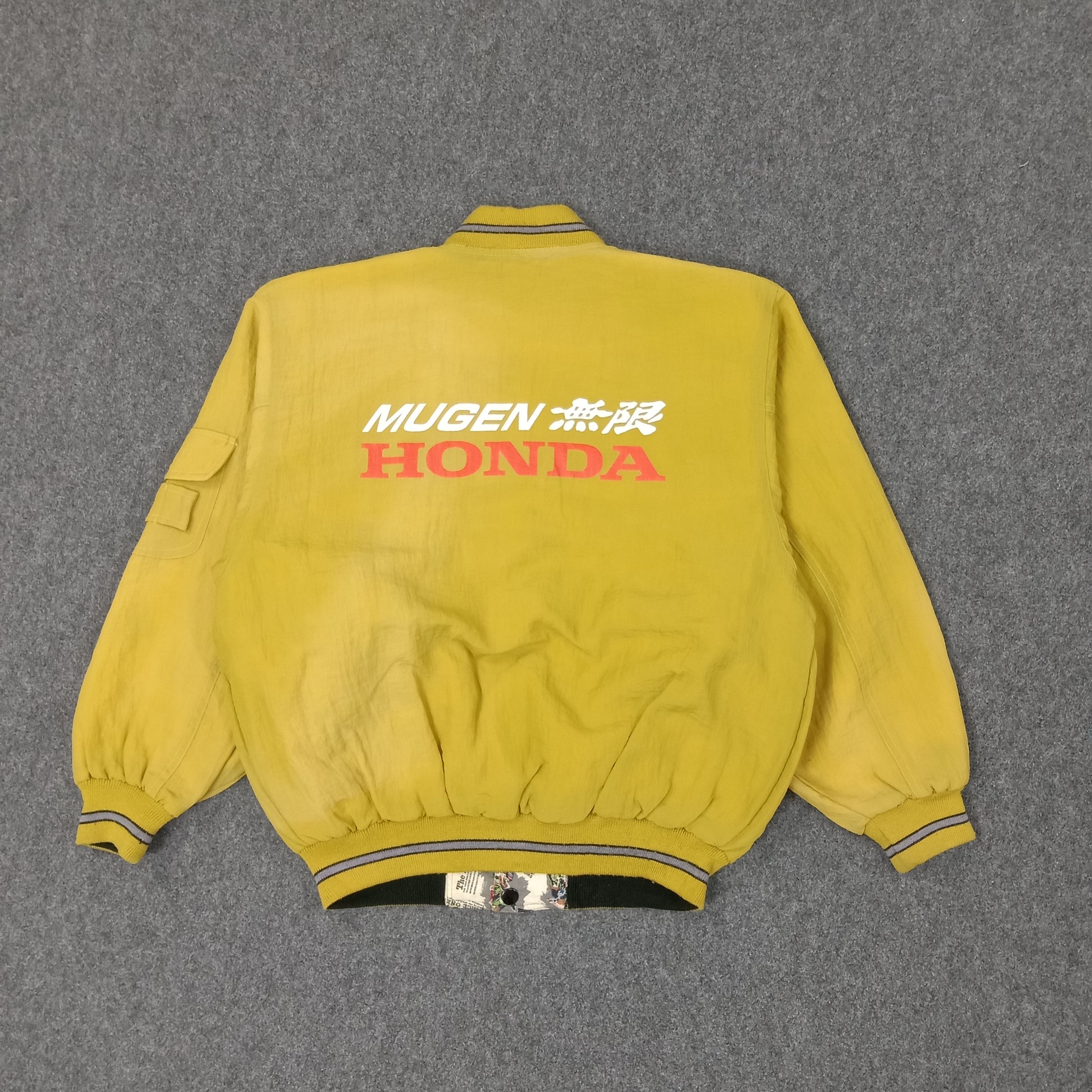 Formula 1 Mugen Honda Racing Custom Art Reversible Jacket C247N6 Size US M / EU 48-50 / 2 - 1 Thumbnail
