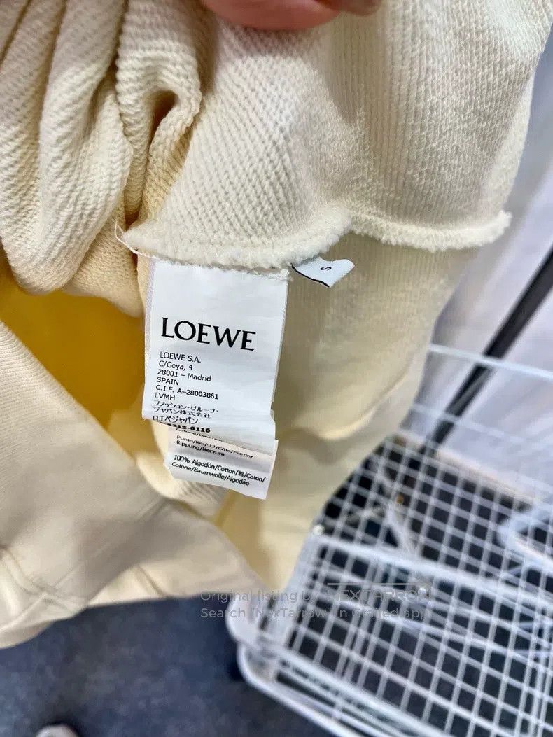 Loewe Loewe Hooded Cotton Sweatshirt Size S / US 4 / IT 40 - 6 Thumbnail