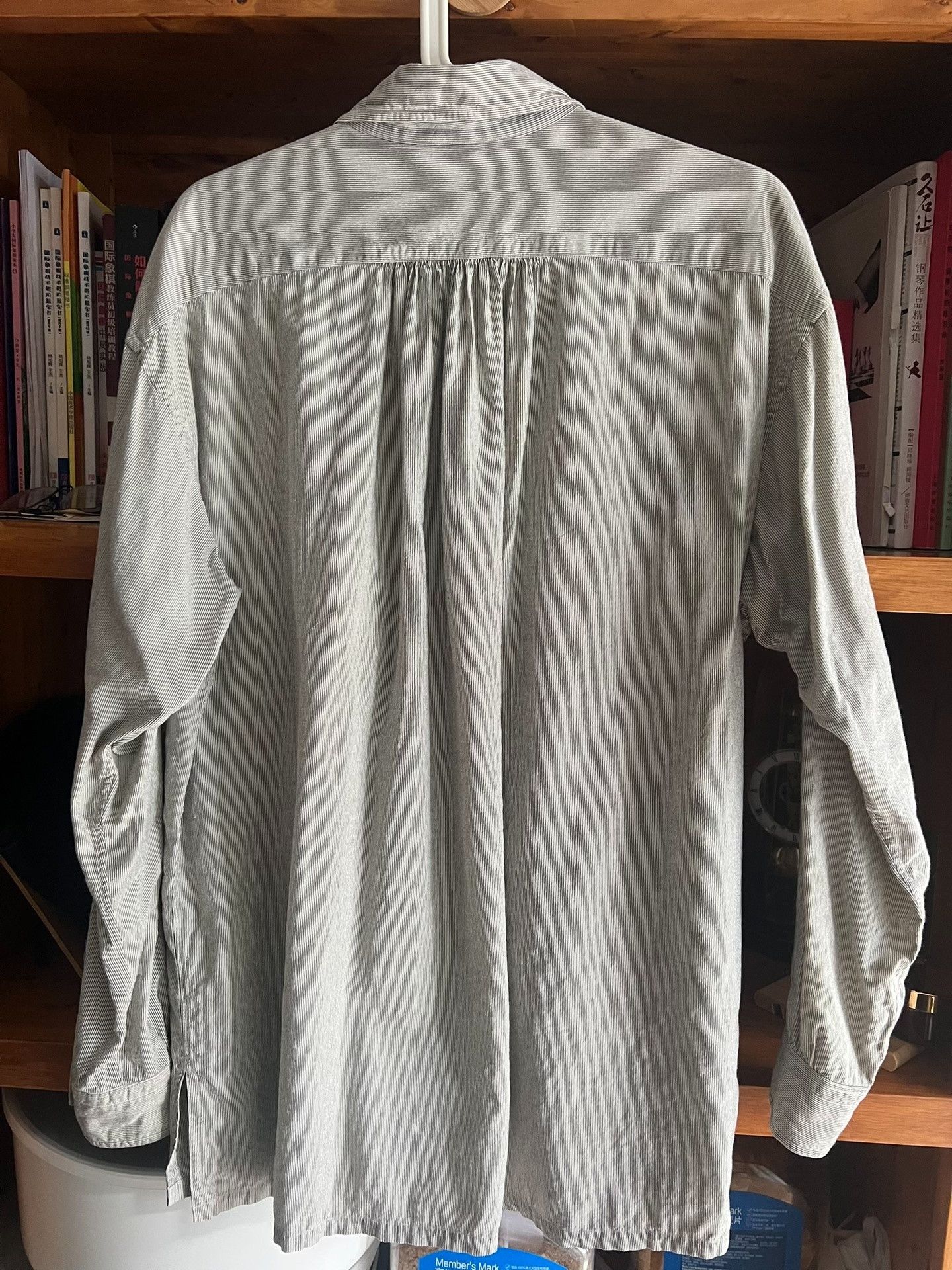 Porter Classic Porter Classic Wide Pocket Stripe Shirt Size US S / EU 44-46 / 1 - 8 Thumbnail