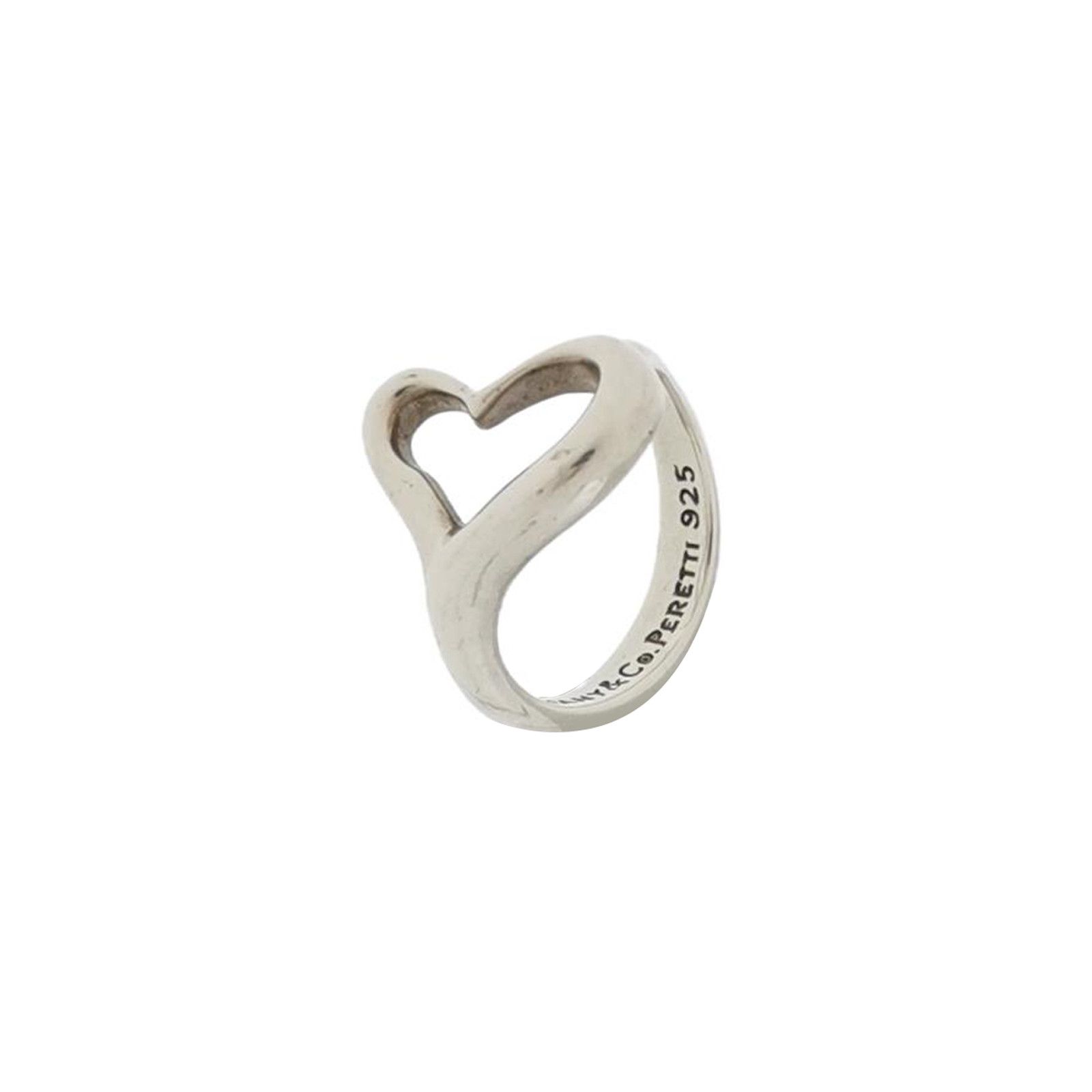 Tiffany & Co. Tiffany & Co. Elsa Peretti S925 Heart Ring Size 12 -z2505 Size ONE SIZE - 1 Thumbnail