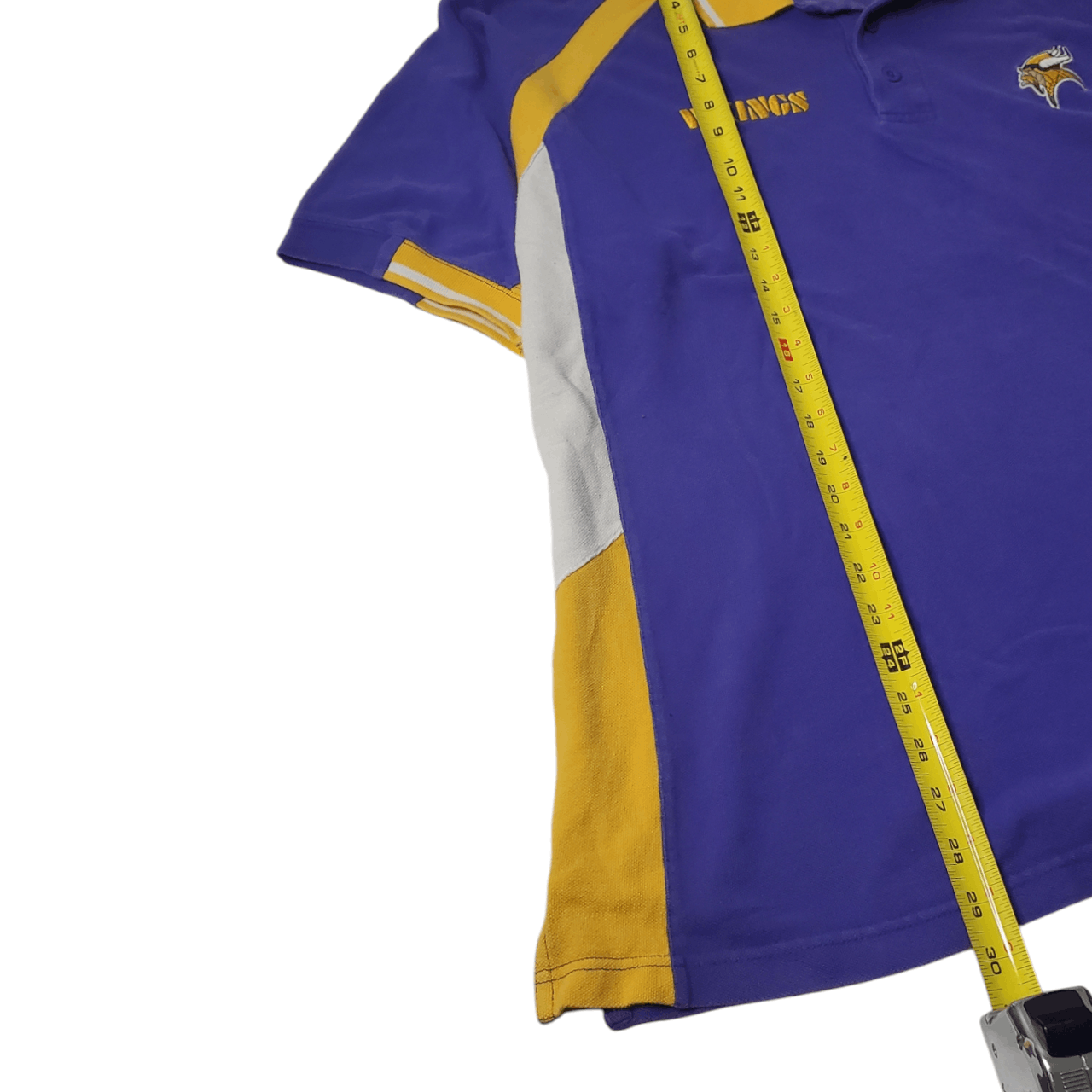 NFL × Vintage Y2K Minnesota Vikings Polo Shirt Size US XL / EU 56 / 4 - 6 Thumbnail