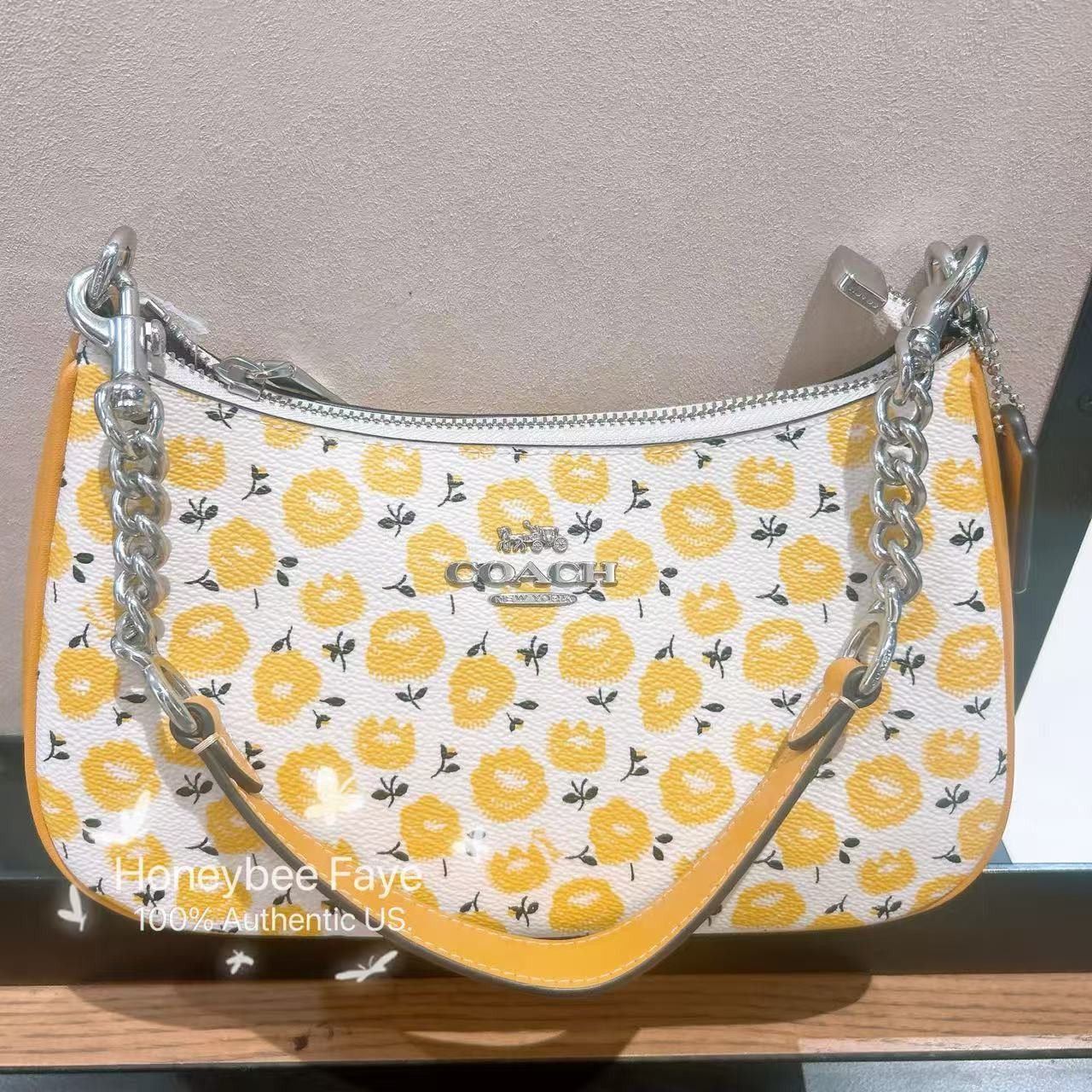 Coach Teri Shoulder Bag With Floral Print CBI49 Size ONE SIZE - 5 Thumbnail