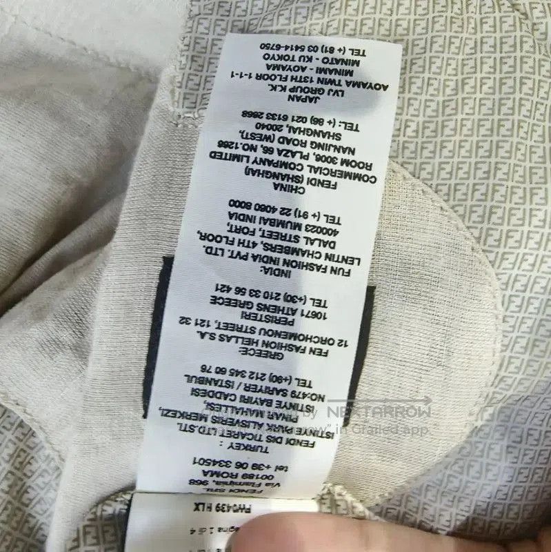 Fendi Fendi Beige XL Polyester Women's Cotton Jacket . Size XL / US 12-14 / IT 48-50 - 7 Thumbnail