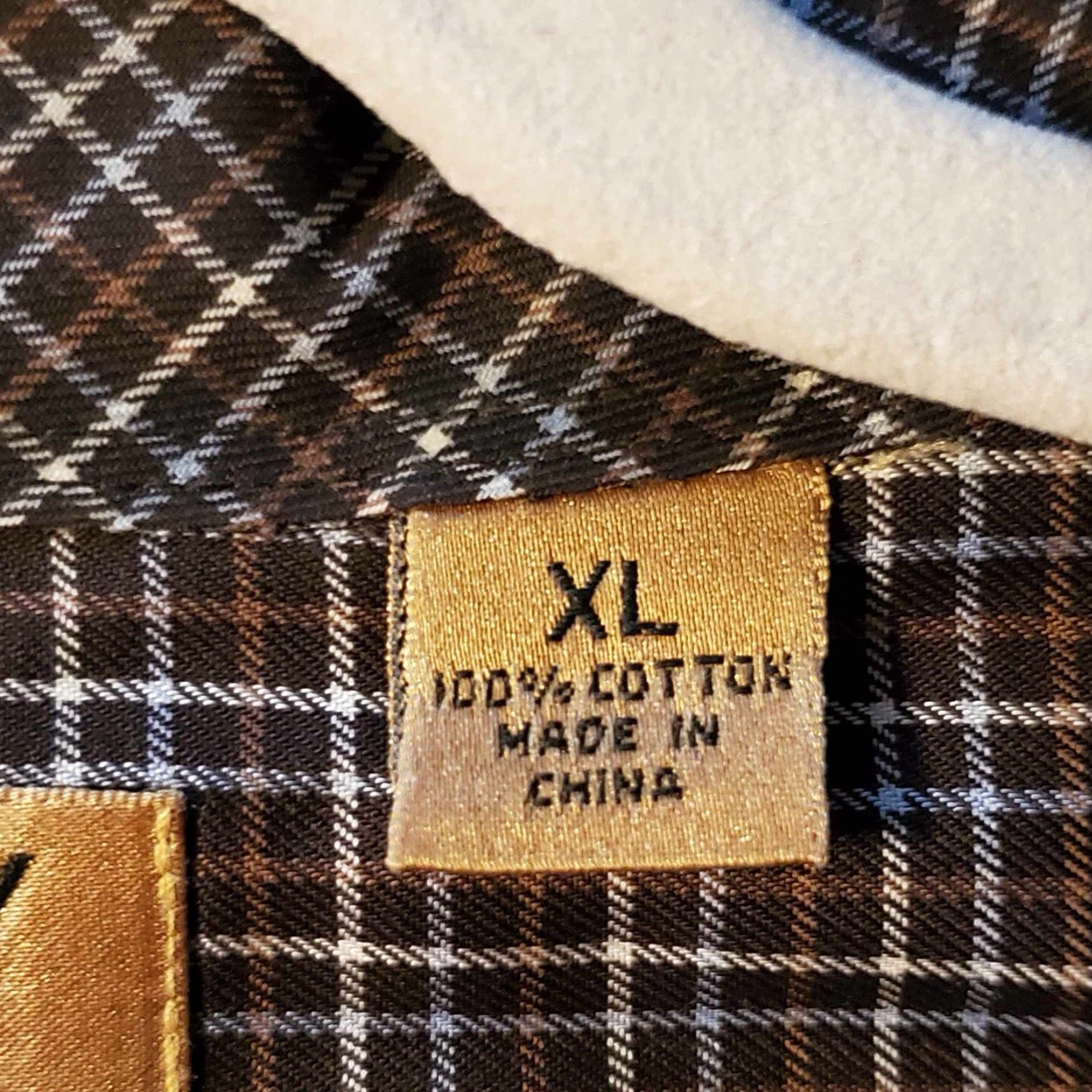 Roundtree & Yorke VINTAGE Roundtree Yorke Gold Label Shirt Mens XL Plaid Non-Iron Size US XL / EU 56 / 4 - 4 Thumbnail