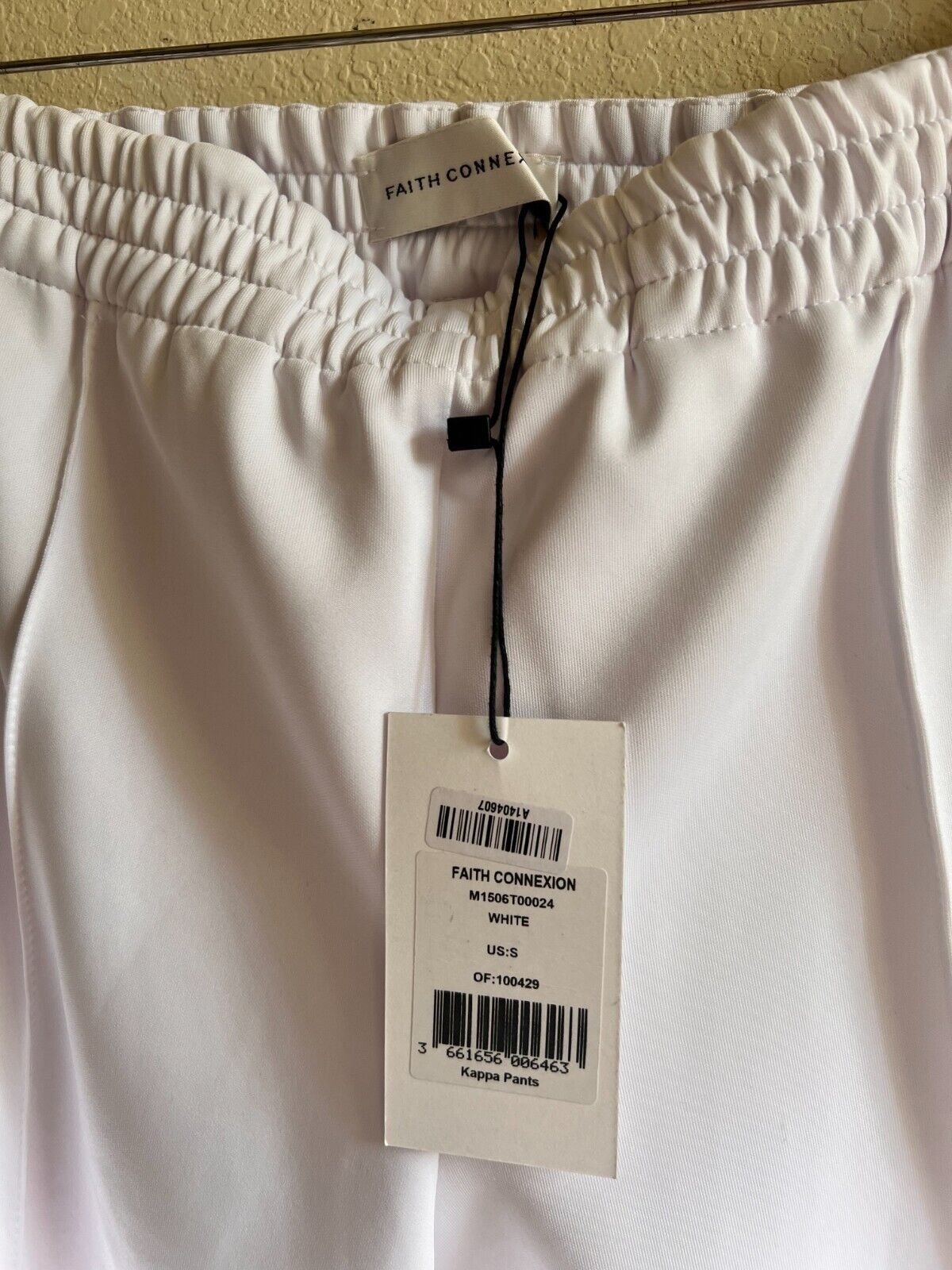 Faith Connexion × Kappa Faith Connexion x Kappa Track Pants Mens WHITE S Size US 26 / EU 42 - 5 Thumbnail