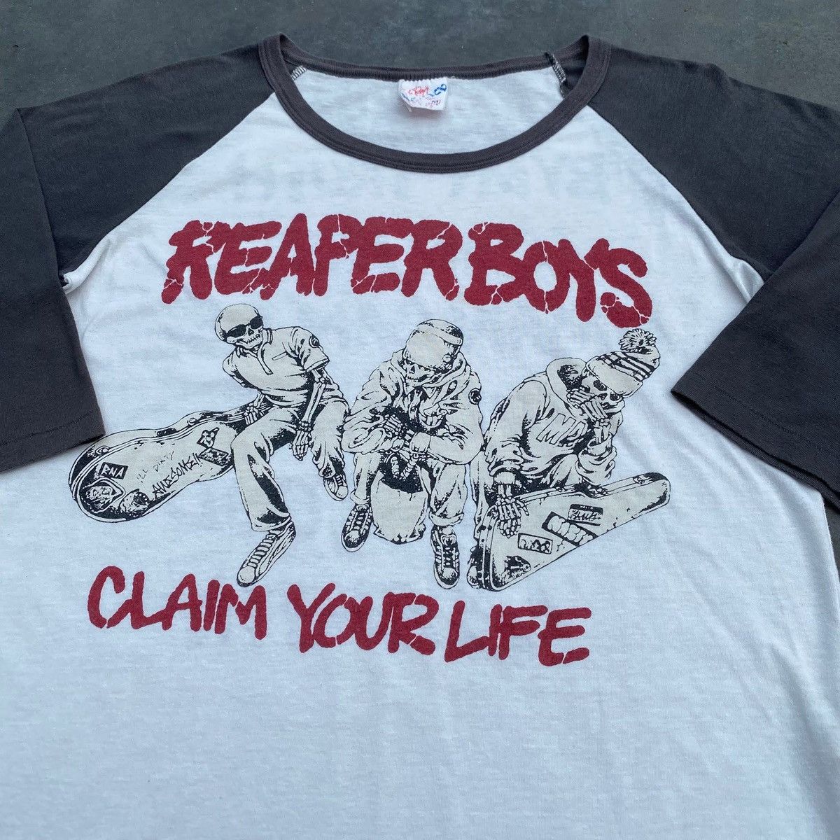 Vintage RARE ‼️ Reaper Boys Size US M / EU 48-50 / 2 - 2 Thumbnail