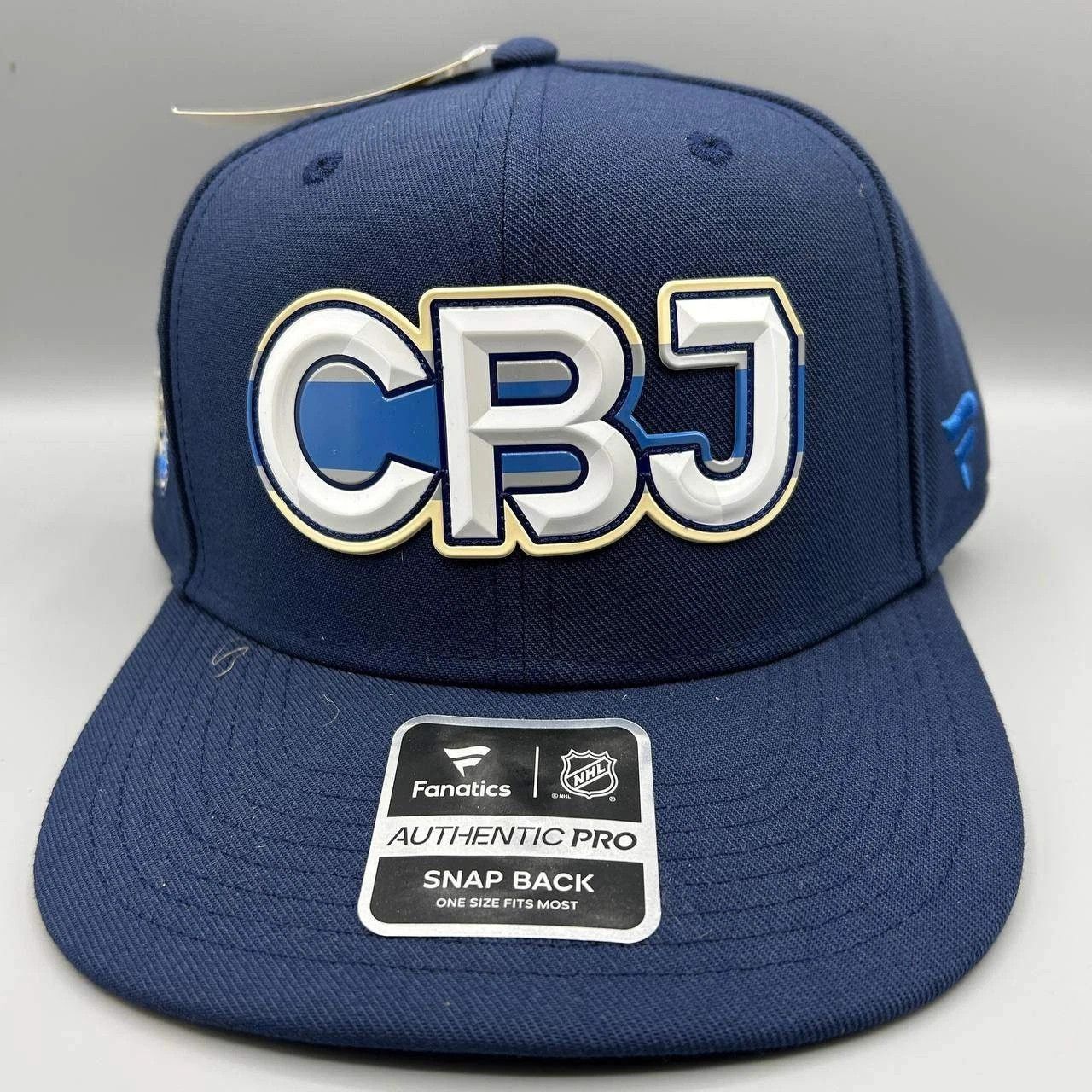 Other Columbus Blue Jackets Hat Men Embroidered Fanatics Snap Back Size ONE SIZE - 1 Thumbnail