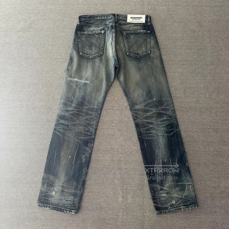 Neighborhood Neighborhood size L Cow King Denim Pants Size US 27 - 3 Thumbnail