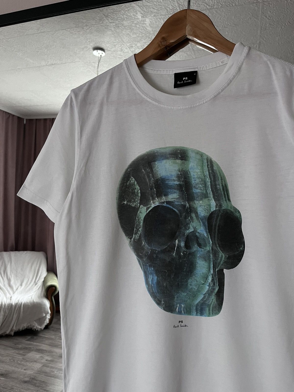 Paul Smith Vintage Y2k Paul Smith Skull tee streetwear big logo size L Size US M / EU 48-50 / 2 - 2 Thumbnail