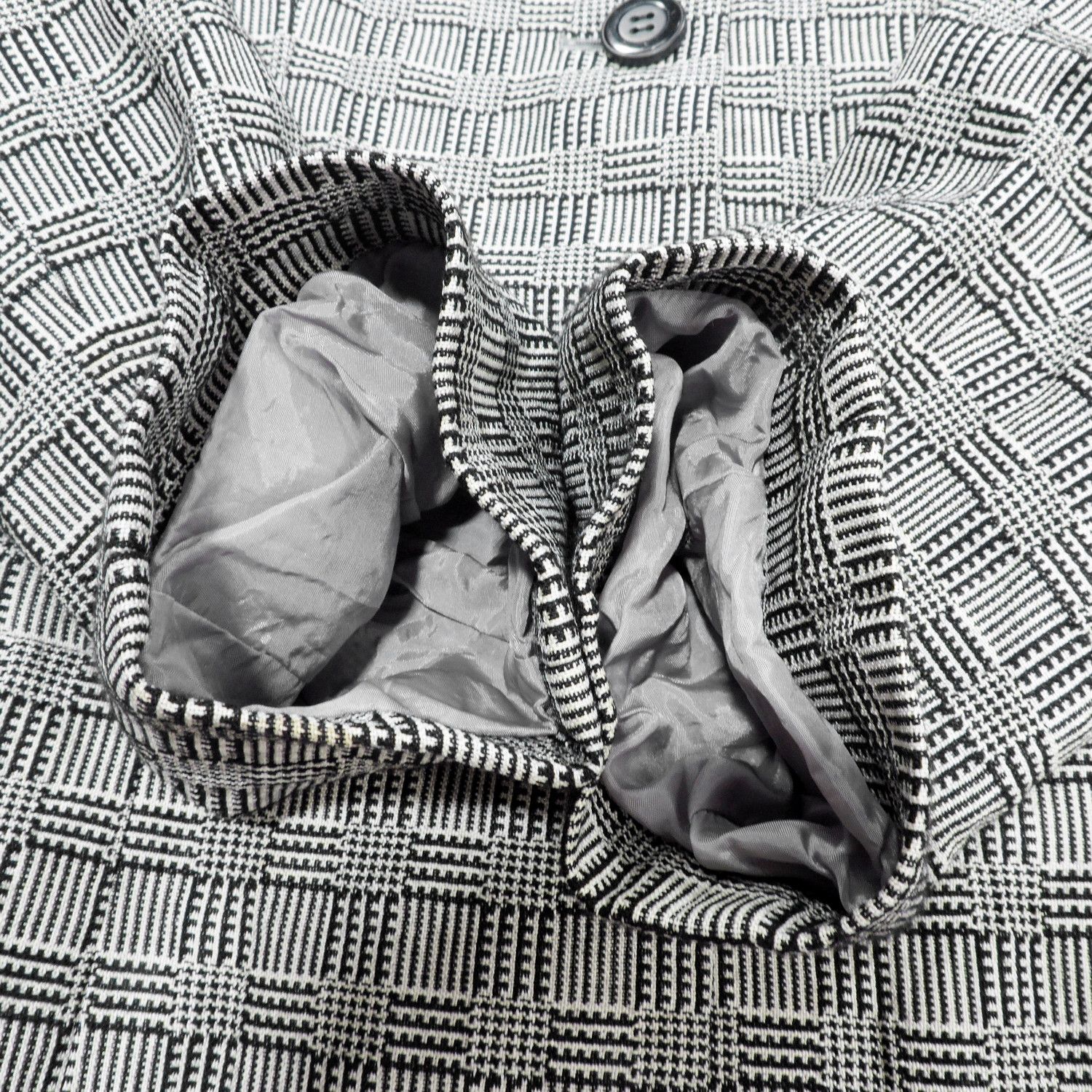 Givenchy GIVENCHY NOUVELLS BOUTIQUE HOUNDSTOOTH GLEN PLAID JACKET Size L / US 10 / IT 46 - 12 Thumbnail