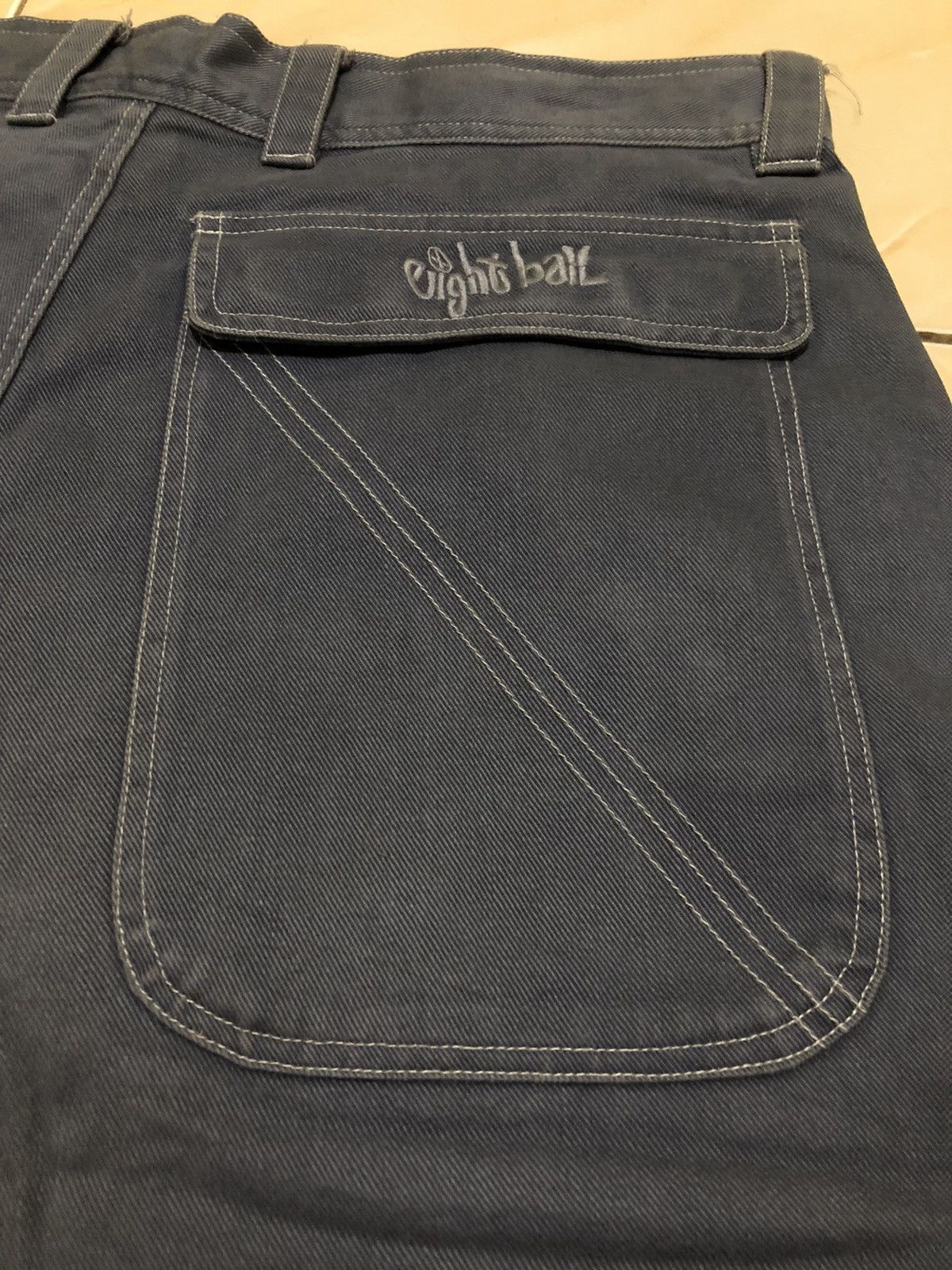 Vintage Vintage Eight Ball Jort Denim Pants Size US 36 / EU 52 - 10 Thumbnail