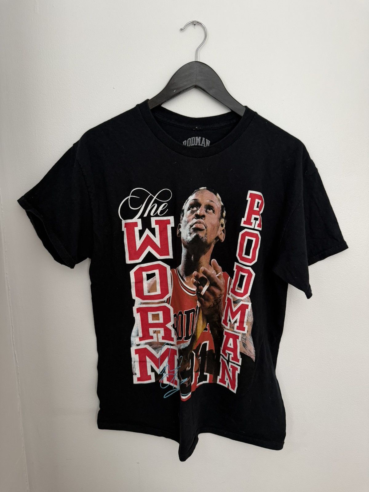 Vintage Dennis Rodman T-shirt Size US L / EU 52-54 / 3 - 1 Thumbnail