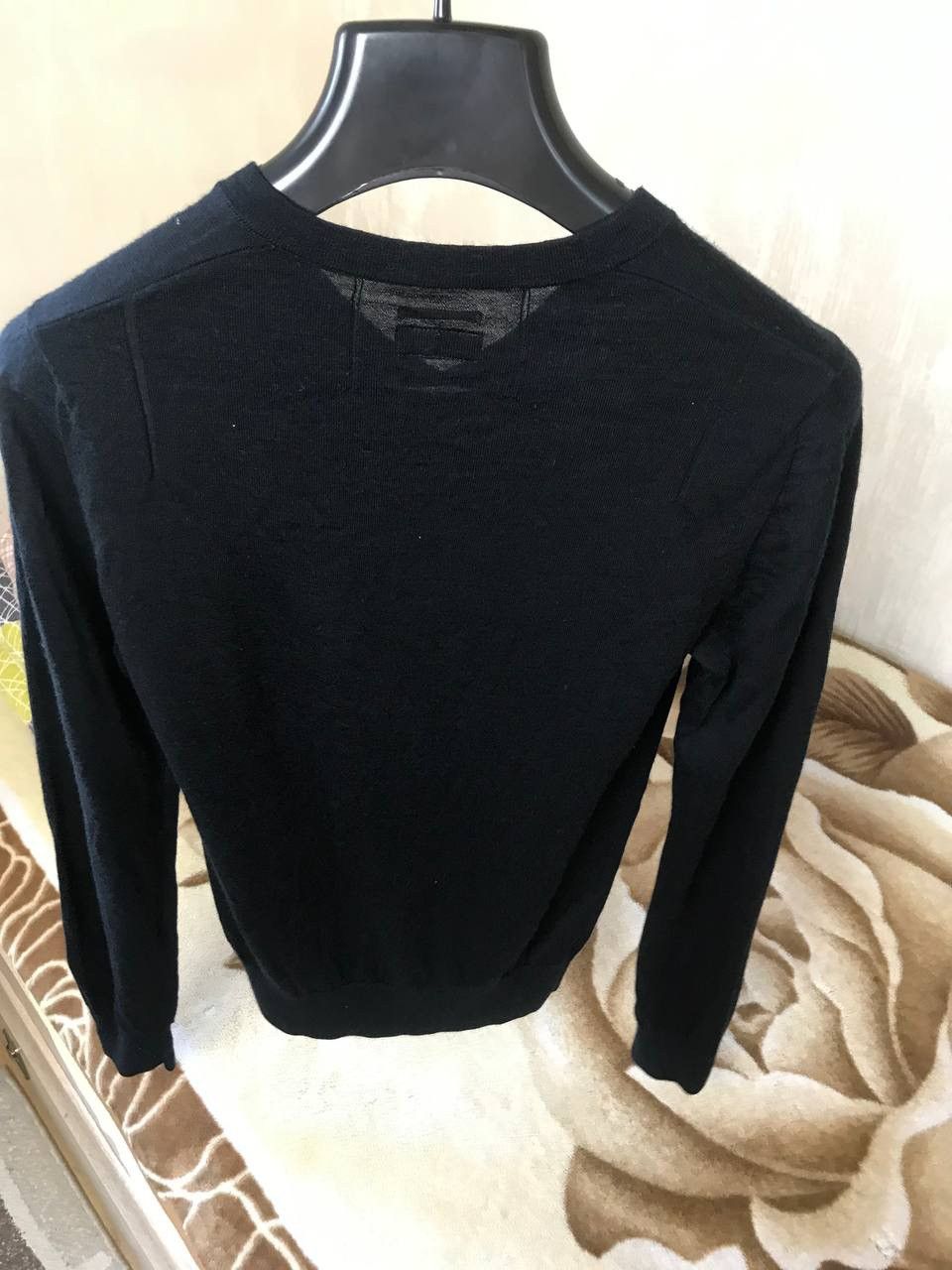 Allsaints 🔥 Allsaints Spitalfields 100% Wool Merino V Neck Sweater Size US S / EU 44-46 / 1 - 7 Thumbnail