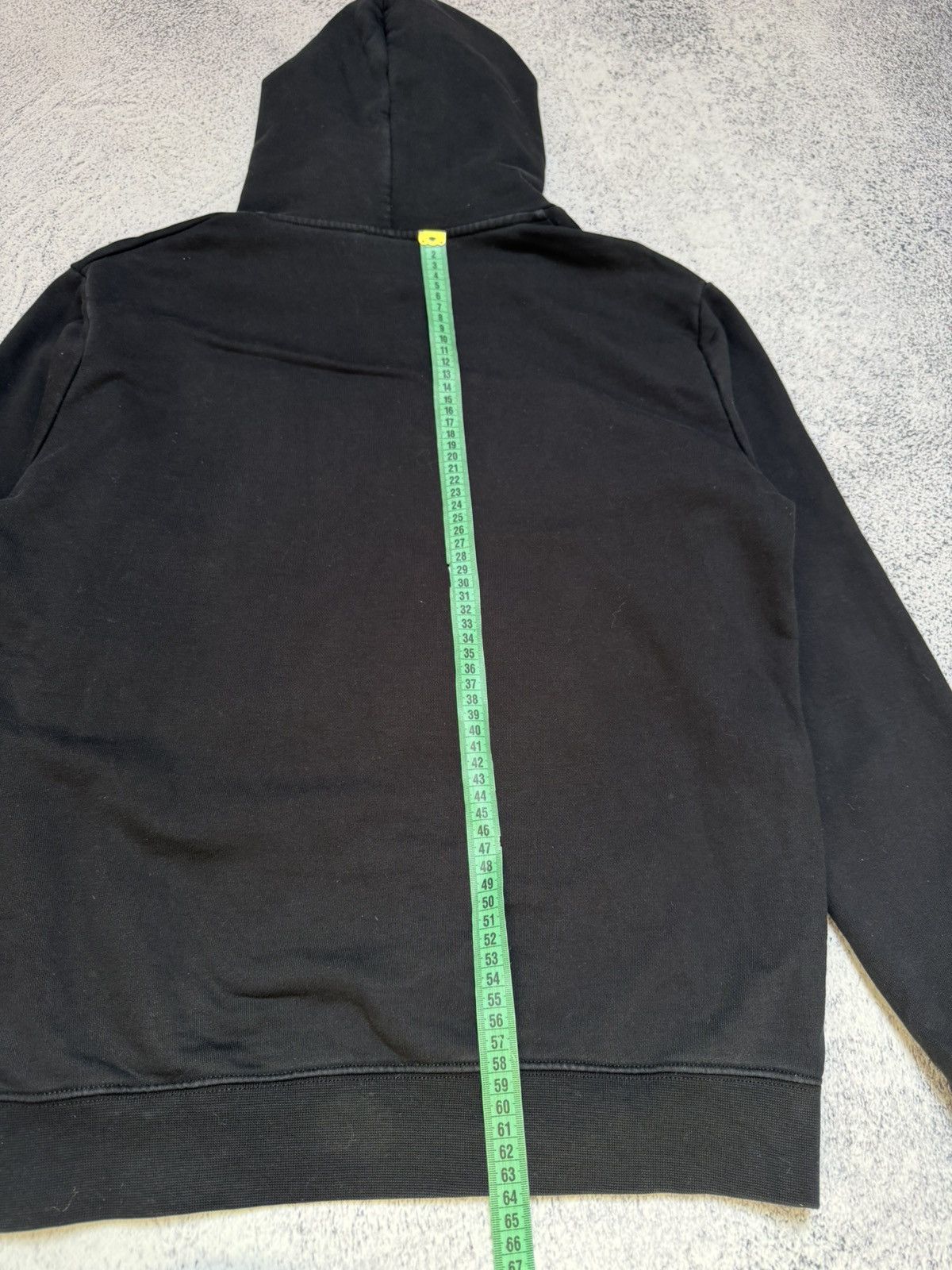 Alexander McQueen Alexander McQueen McQ Big Logo Black Distressed Hoodie Black Size US M / EU 48-50 / 2 - 14 Thumbnail