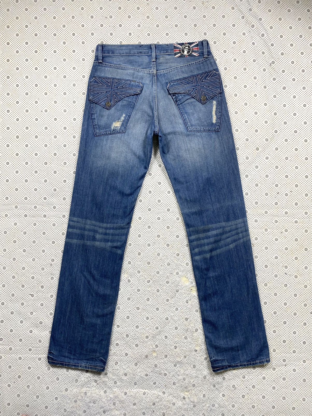 Hysteric Glamour × PPFM Extremely Patina Look Denim By Monarchy Jeans Size US 34 / EU 50 - 6 Thumbnail