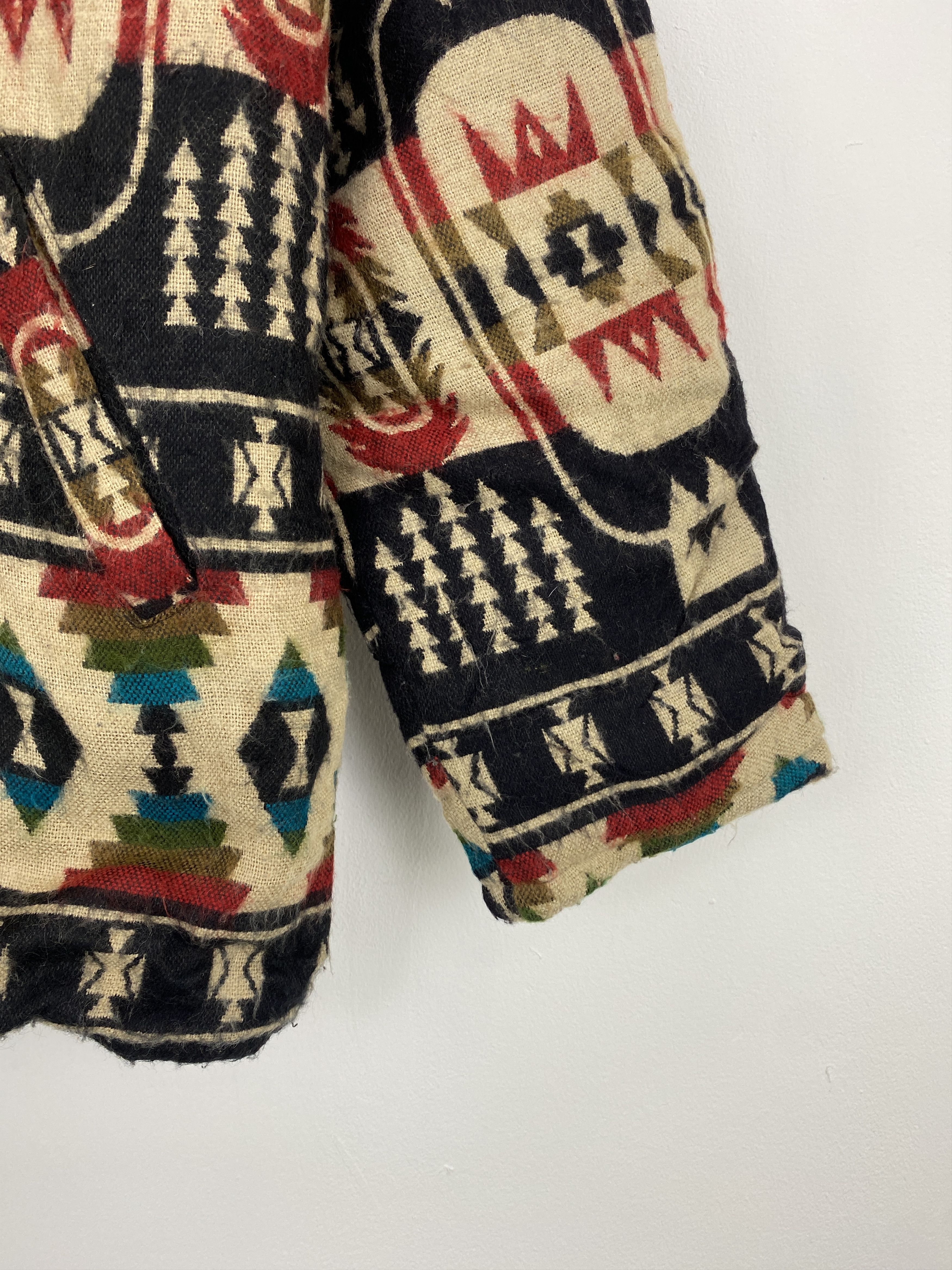 Native Vintage 90s Ajara Native Navajo Wool Jacket MJ0018 Size US M / EU 48-50 / 2 - 7 Thumbnail
