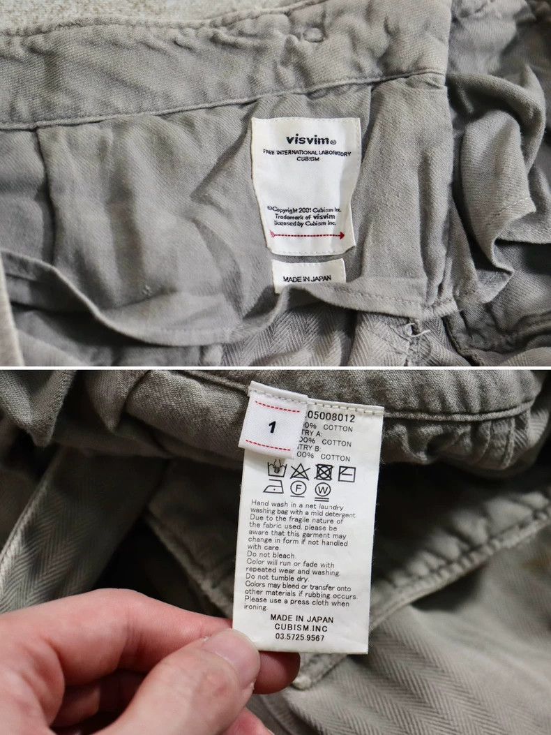 Visvim visvim size 1 Splashing ink destroys overalls and shorts 2 Size US 28 / EU 44 - 8 Thumbnail