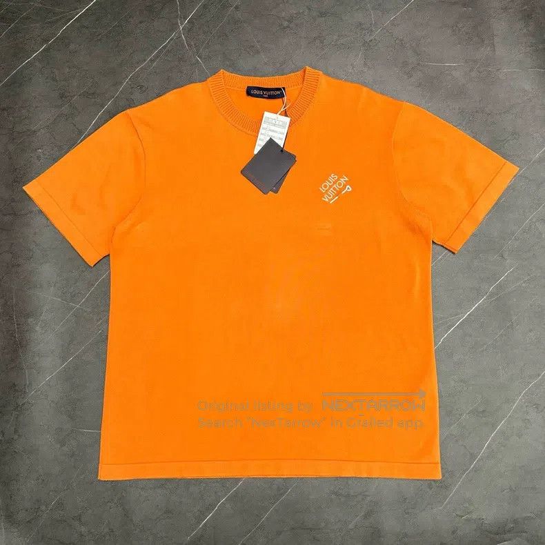 Louis Vuitton Louis Vuitton Orange knit pin short sleeves Size US XL / EU 56 / 4 - 1 Thumbnail