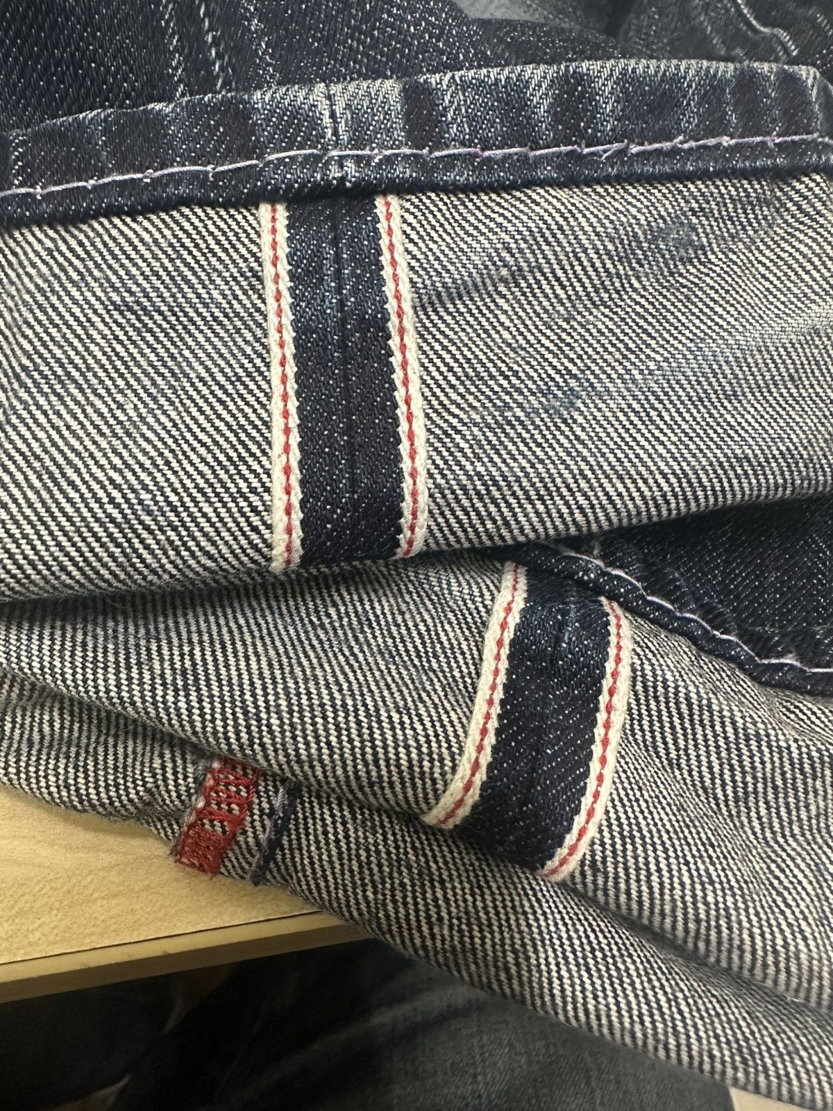 Hysteric Glamour × Undercover Vintage Kohji Niwa Japan Clawmark Distress Selvedge Jeans Size US 29 - 8 Thumbnail