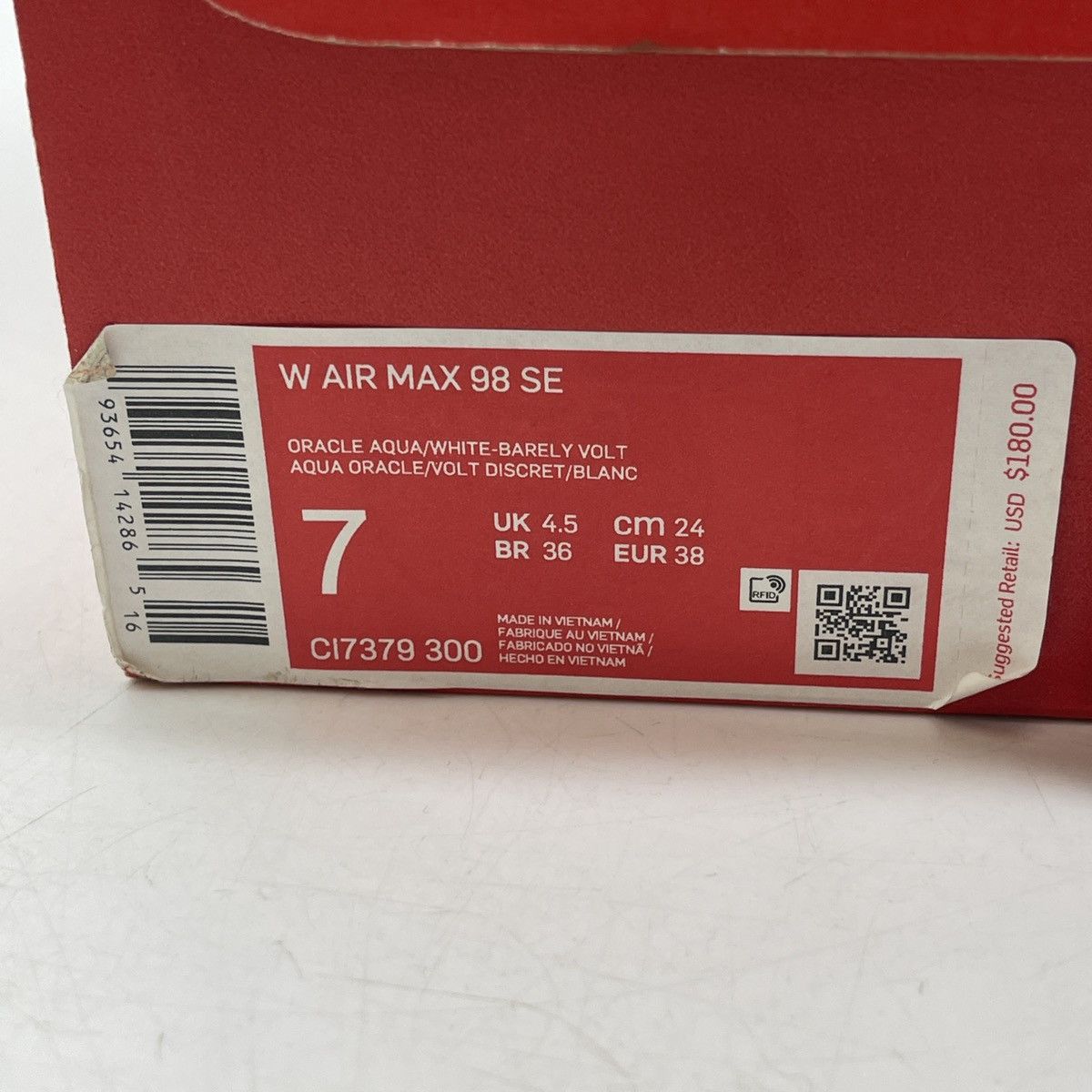 Nike Wmns air max 98 bubble pack Size US 7 / IT 37 - 9 Thumbnail