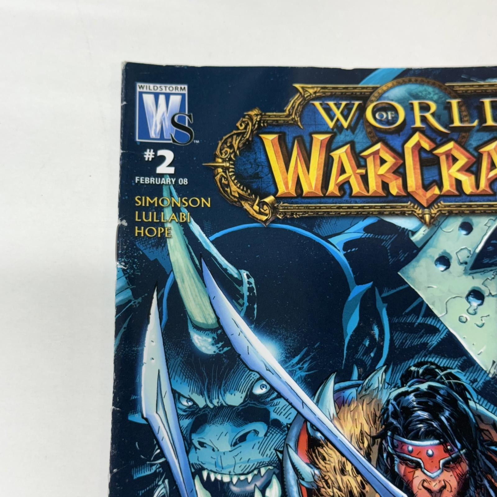 Designer Wildstorm World of Warcraft #1 FEB 2008 WoW Comic Book 1st Size ONE SIZE - 4 Thumbnail